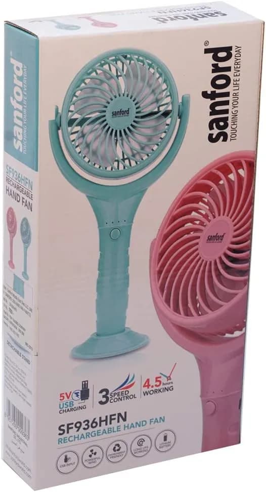 Sanford Sf936Hfn Usb Hand Fan 4 Watts 