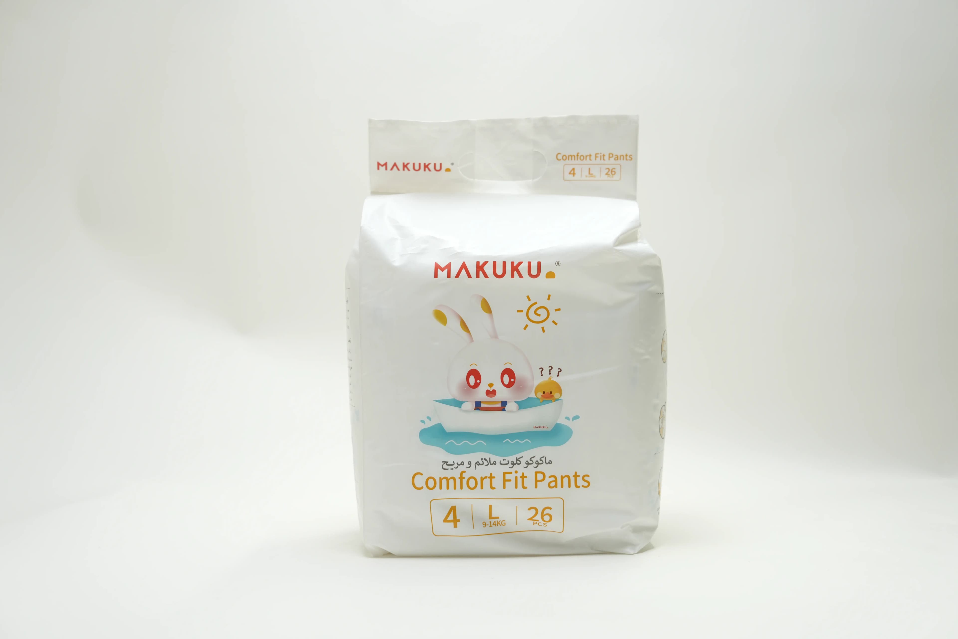 Makuku Diapers Comfort Fit Pants 4 L 9-14Kg 26 pcs