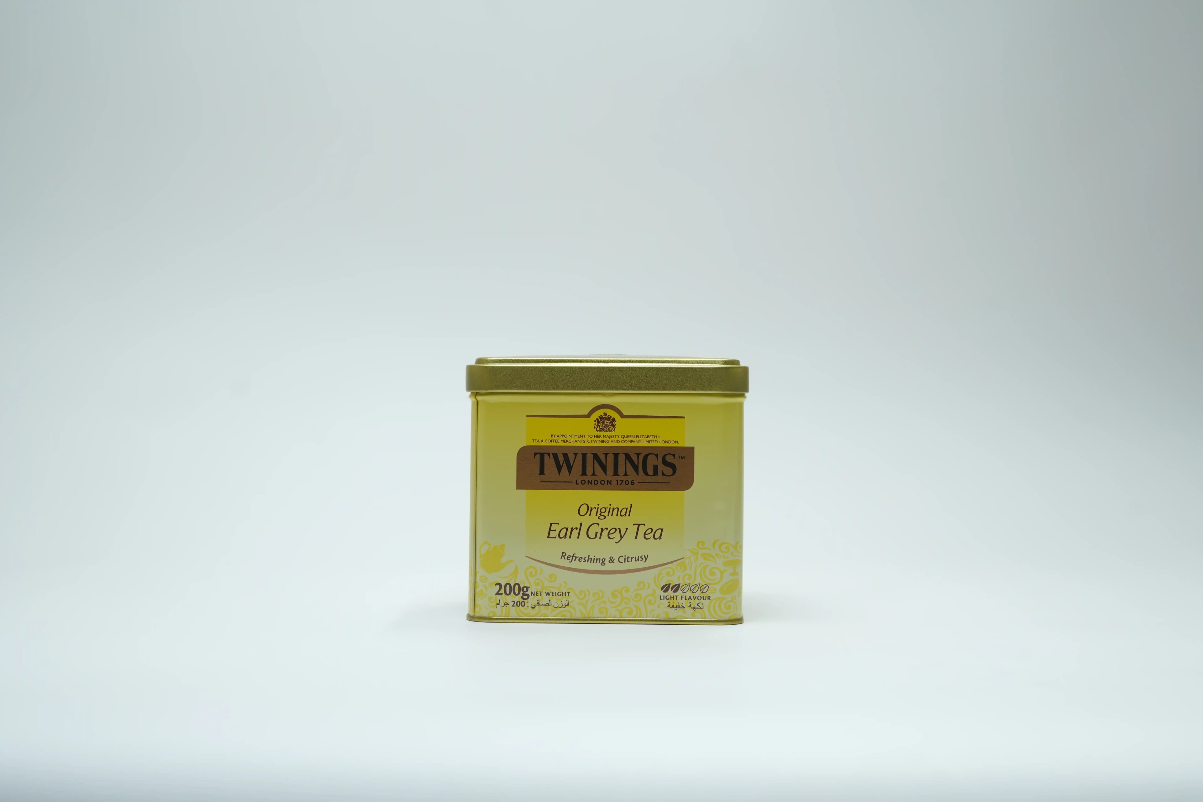 Twinings Goldline Earl Gray Tea Tin 200 g