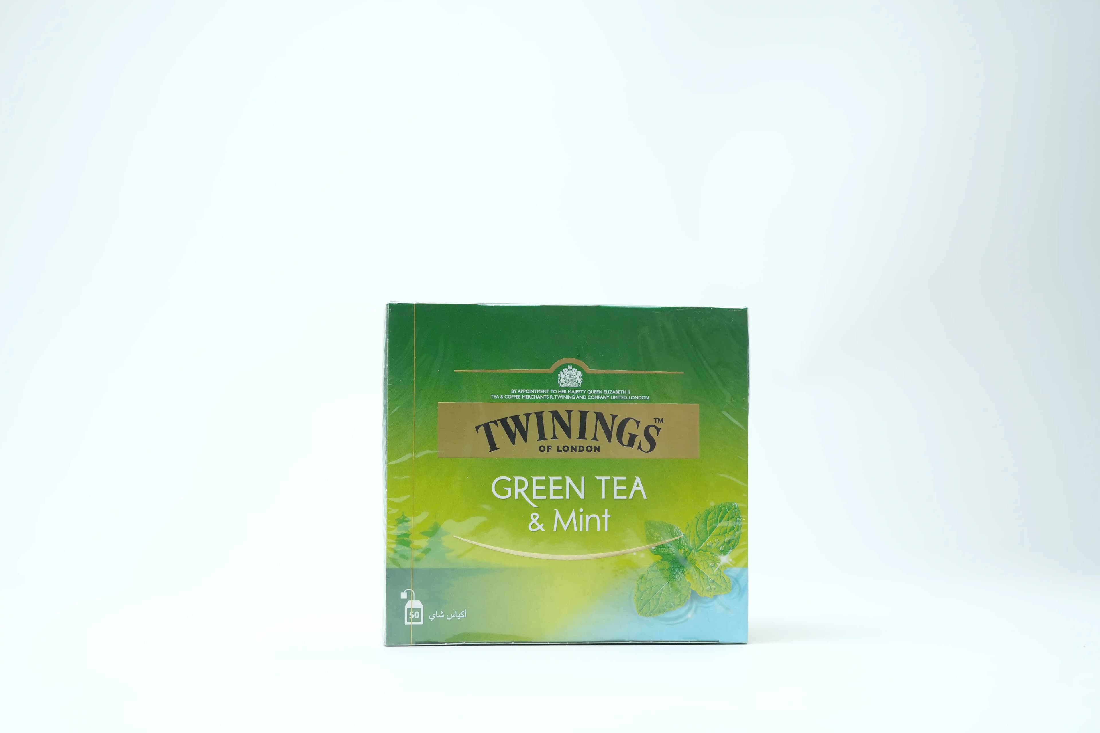 Twinings Goldline Green Tea And Mint 50 Teabags
