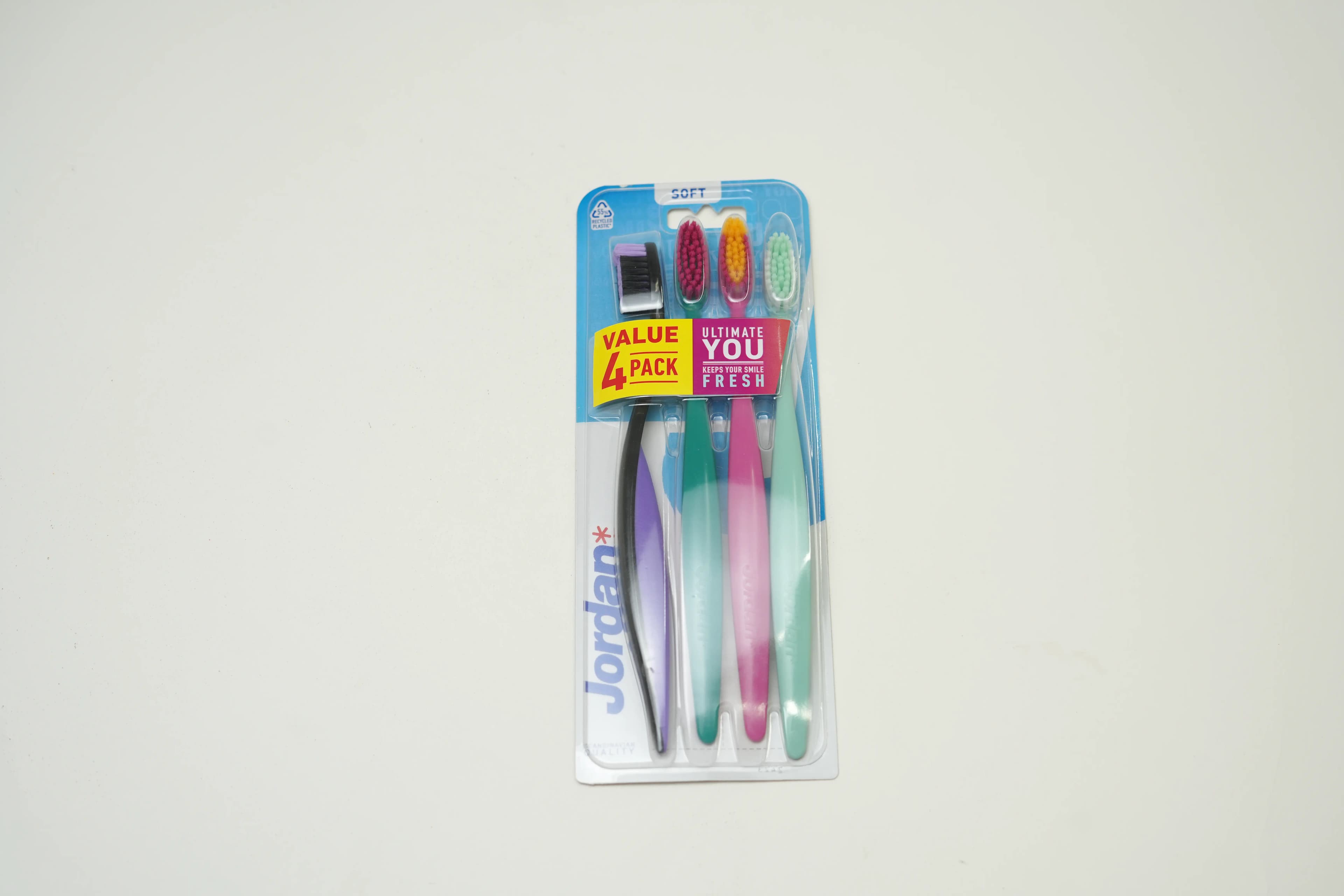 Jordan Ultimate You Soft Toothbrush 4 pcs