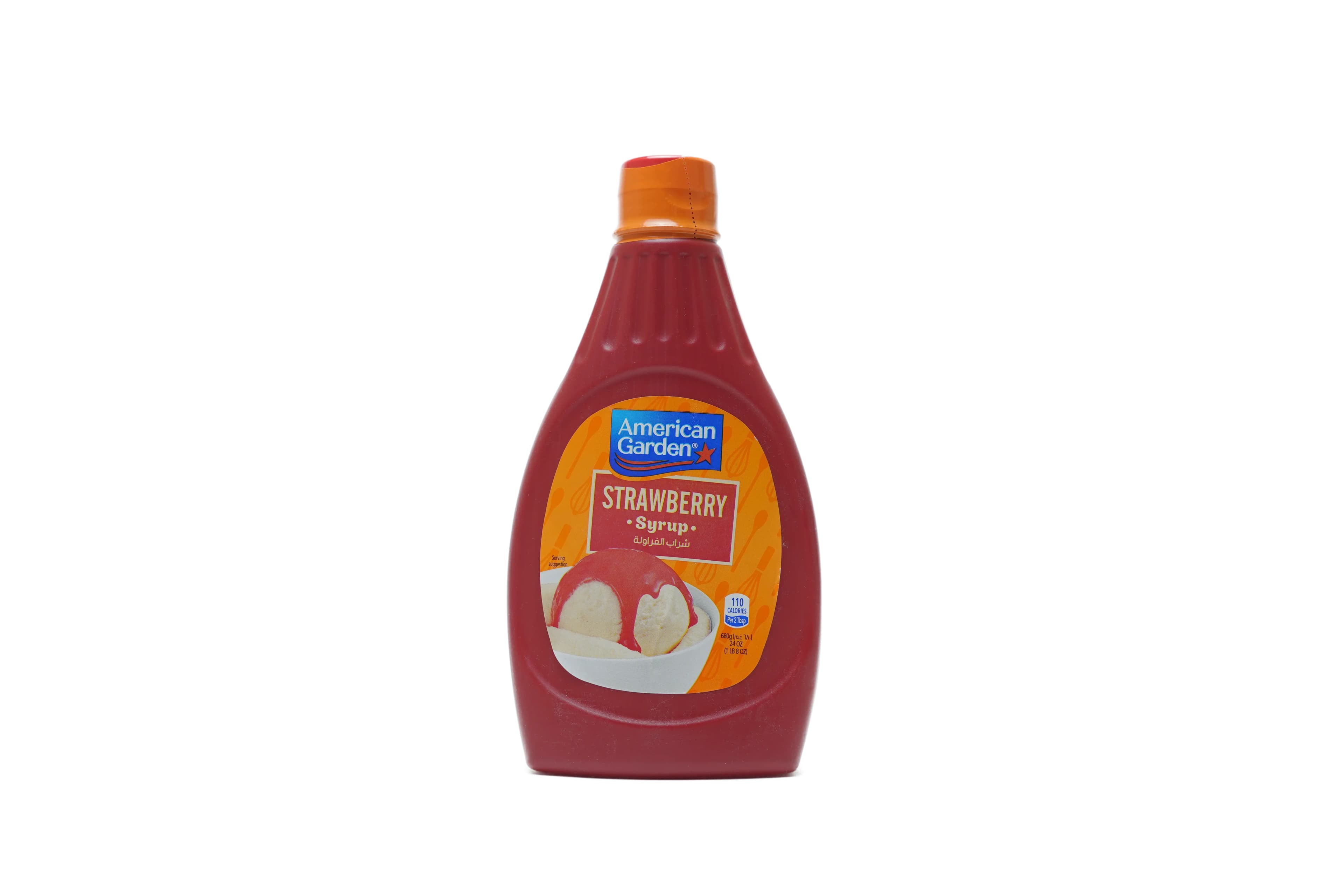 American Garden Strawberry Syrup 680 g