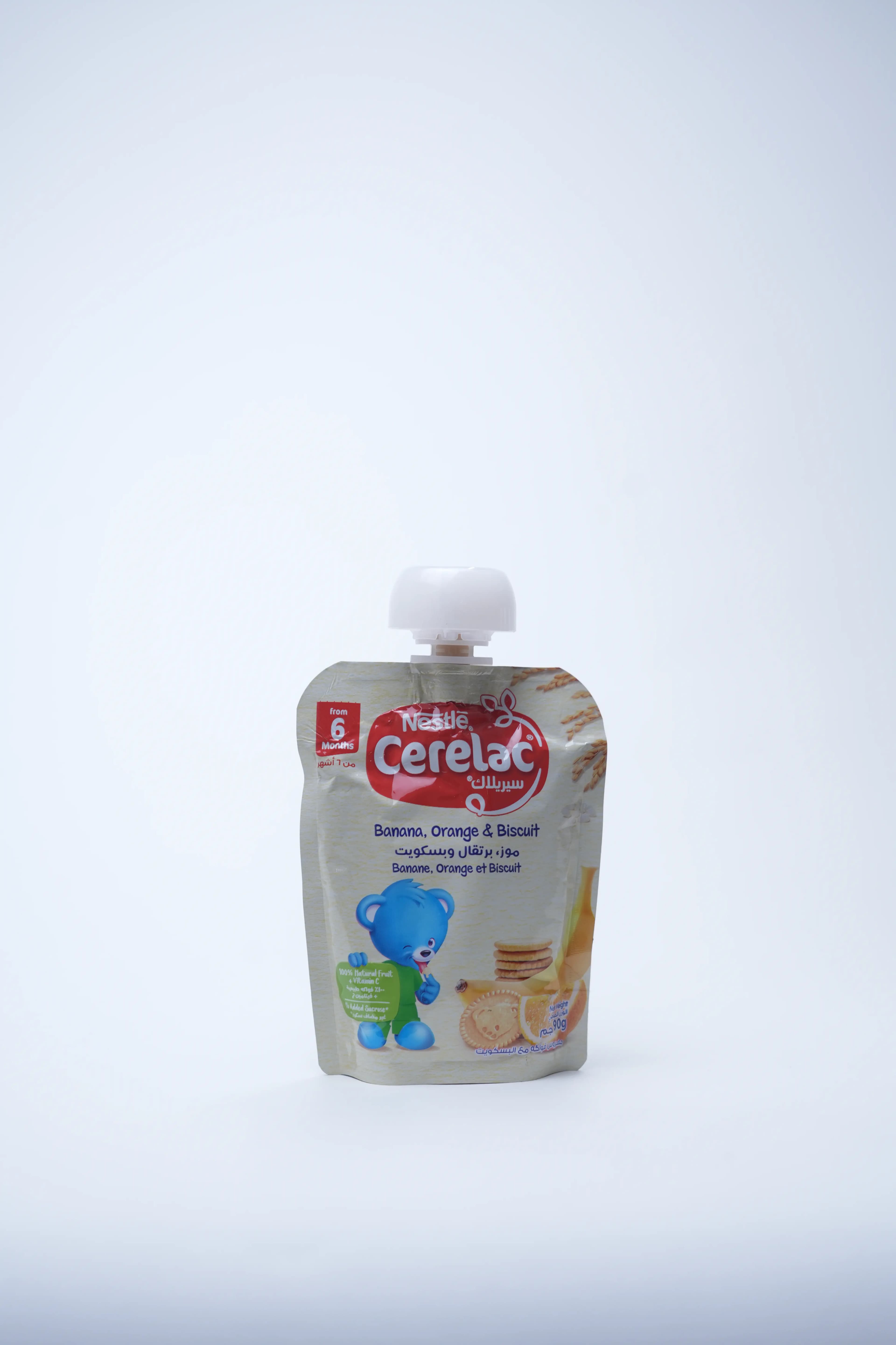 Cerelac Pure Banana Orange Biscuit 90 g