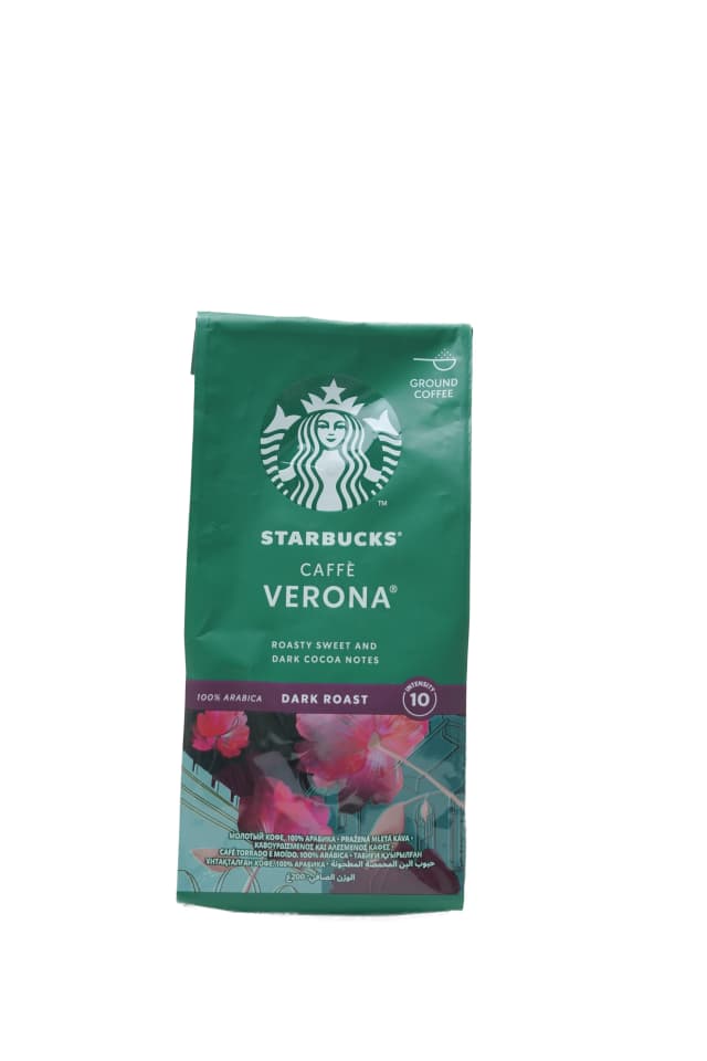 Starbucks Dark Cafe Verona Rg 200 g