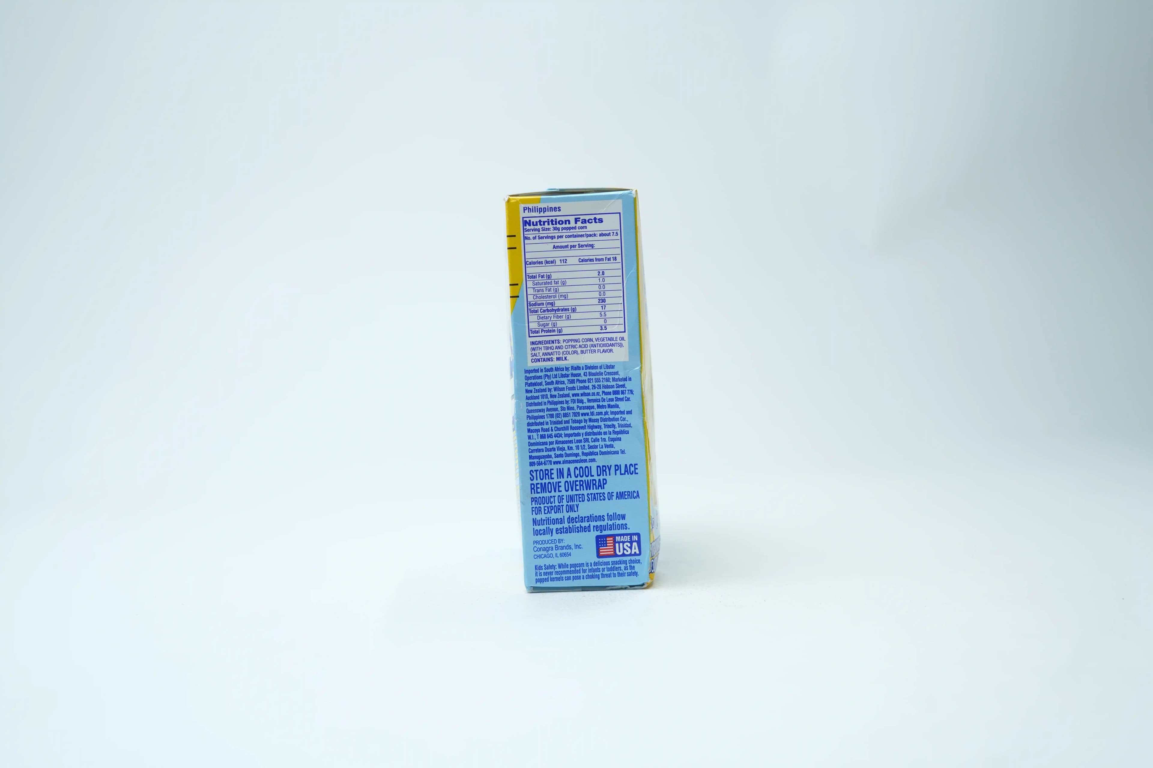 Act II Light Butter Microwave Popcorn 255 g