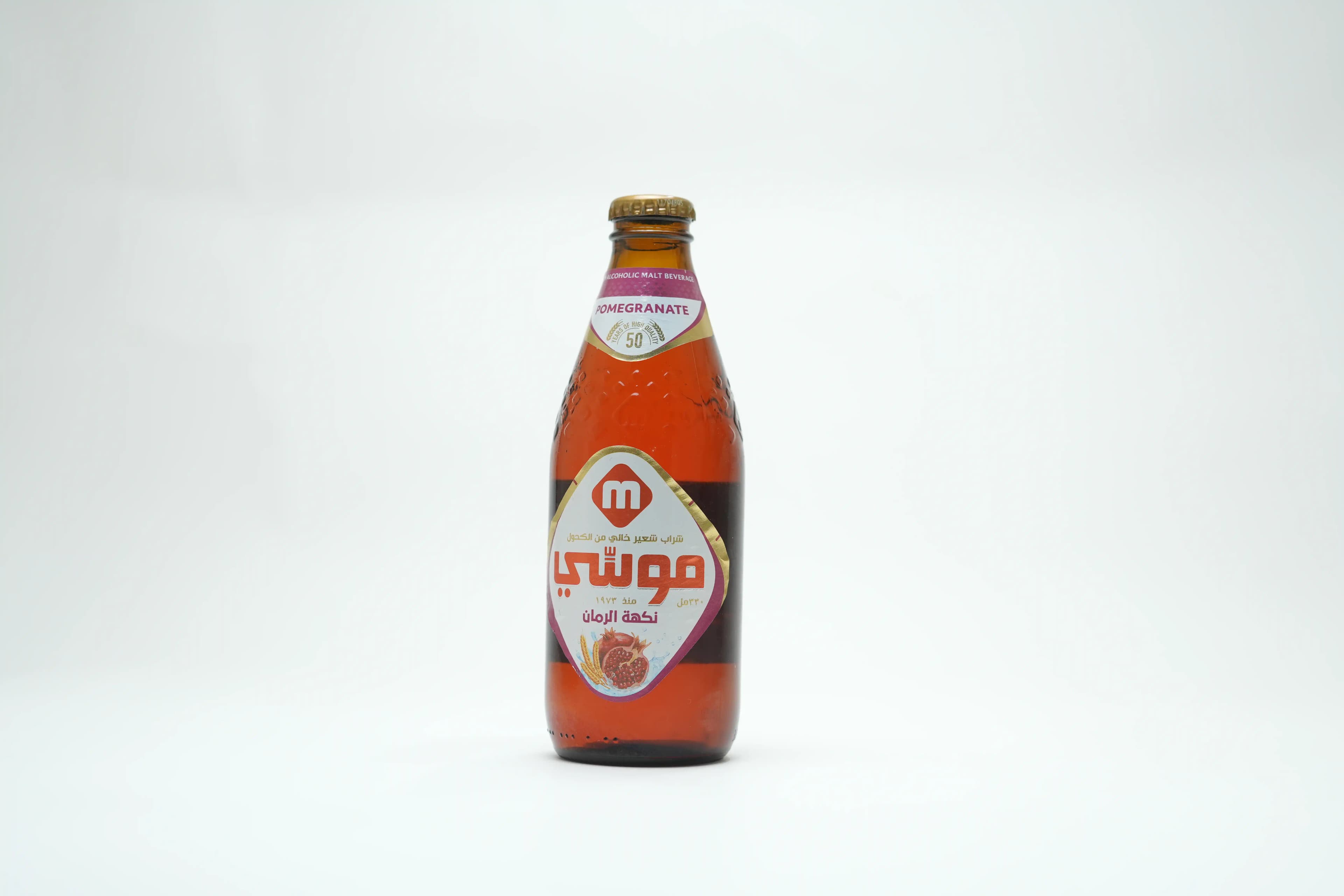 Moussy Pomegranate Malt Beverage 330 ml