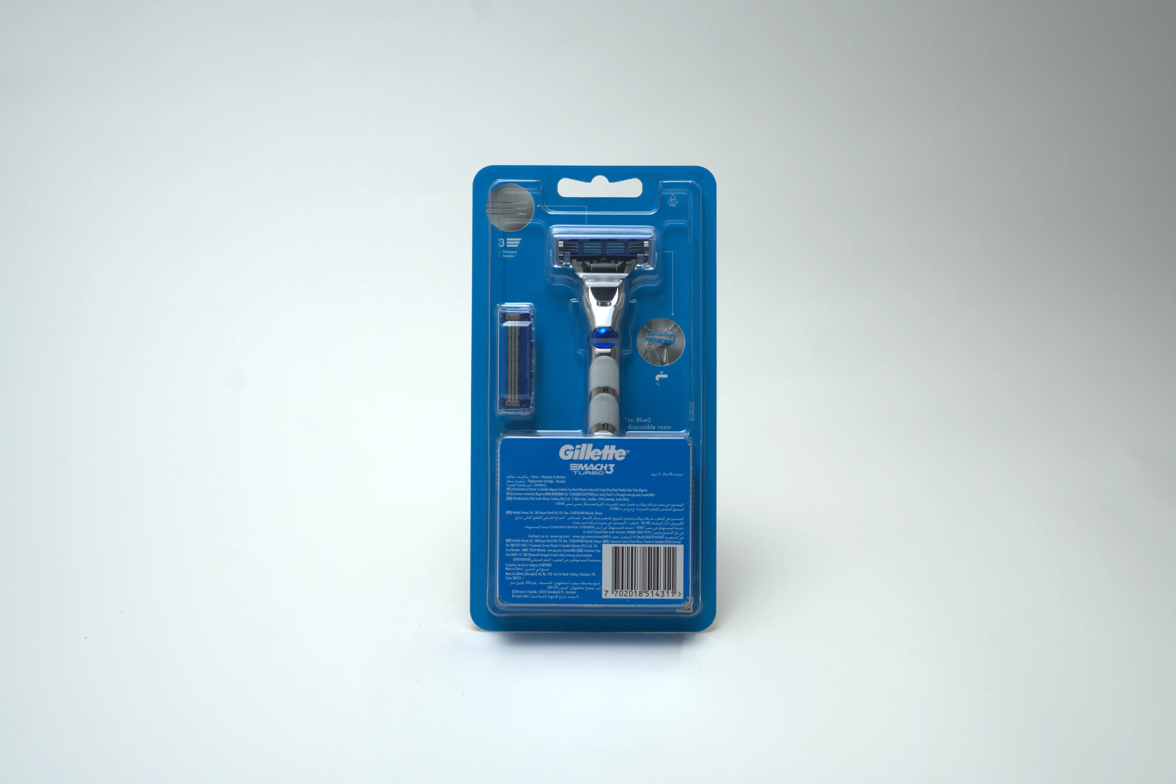 Gillette M3 Turbo Flex 2Up 1 pcs