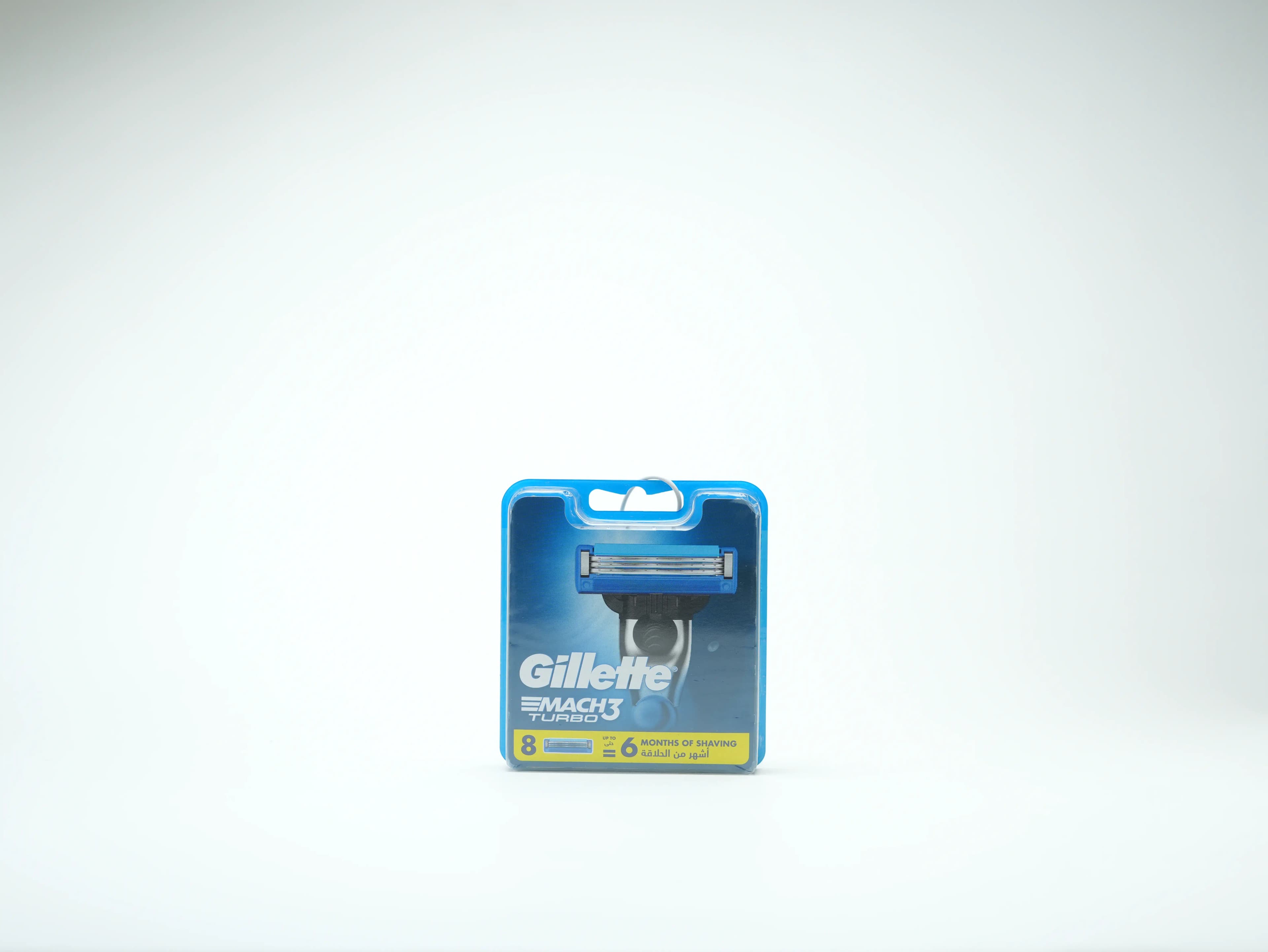Gillette Mach3 Turbo 3D 8 pcs