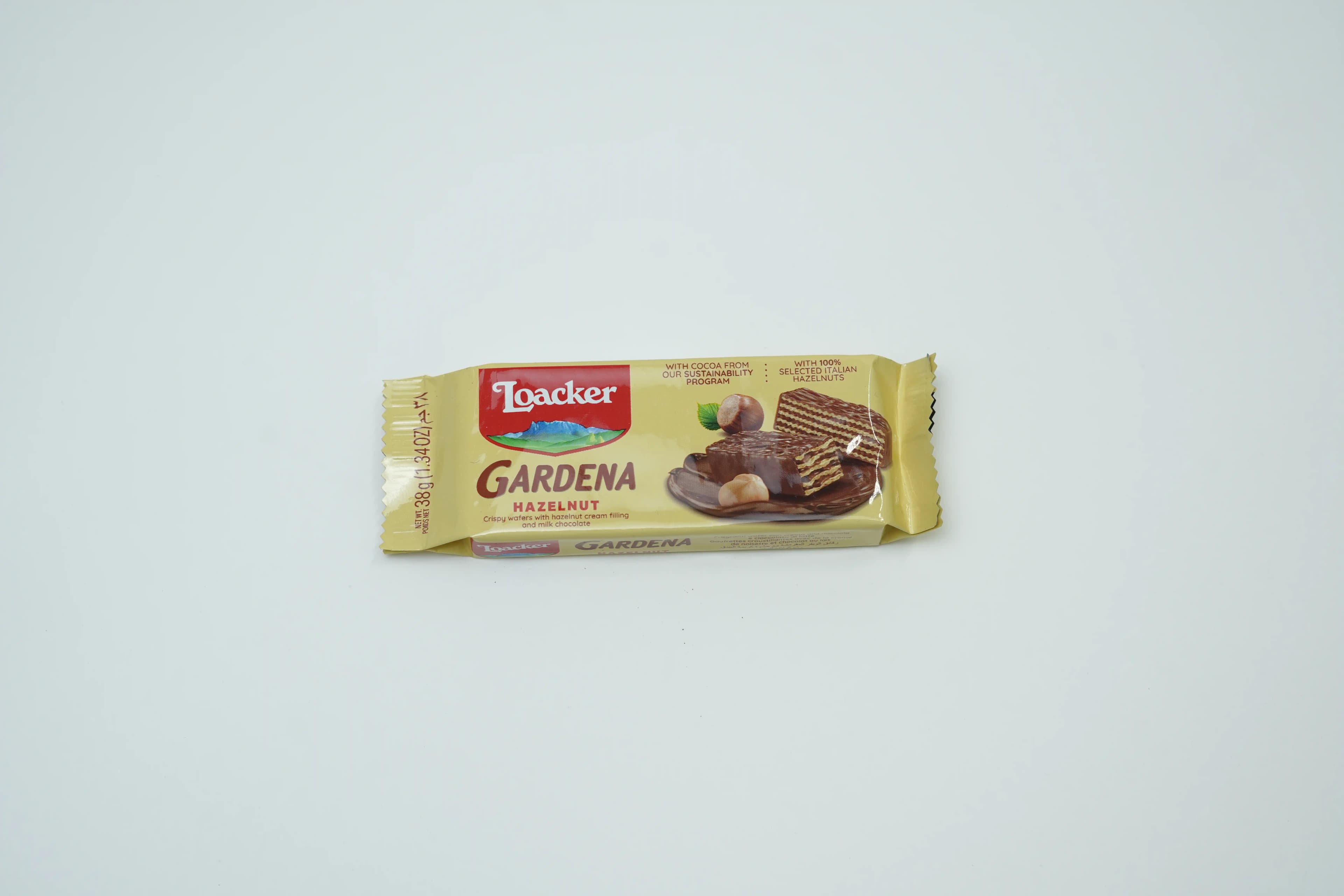 Loacker Gardena Hazelnut Wafer 38 g