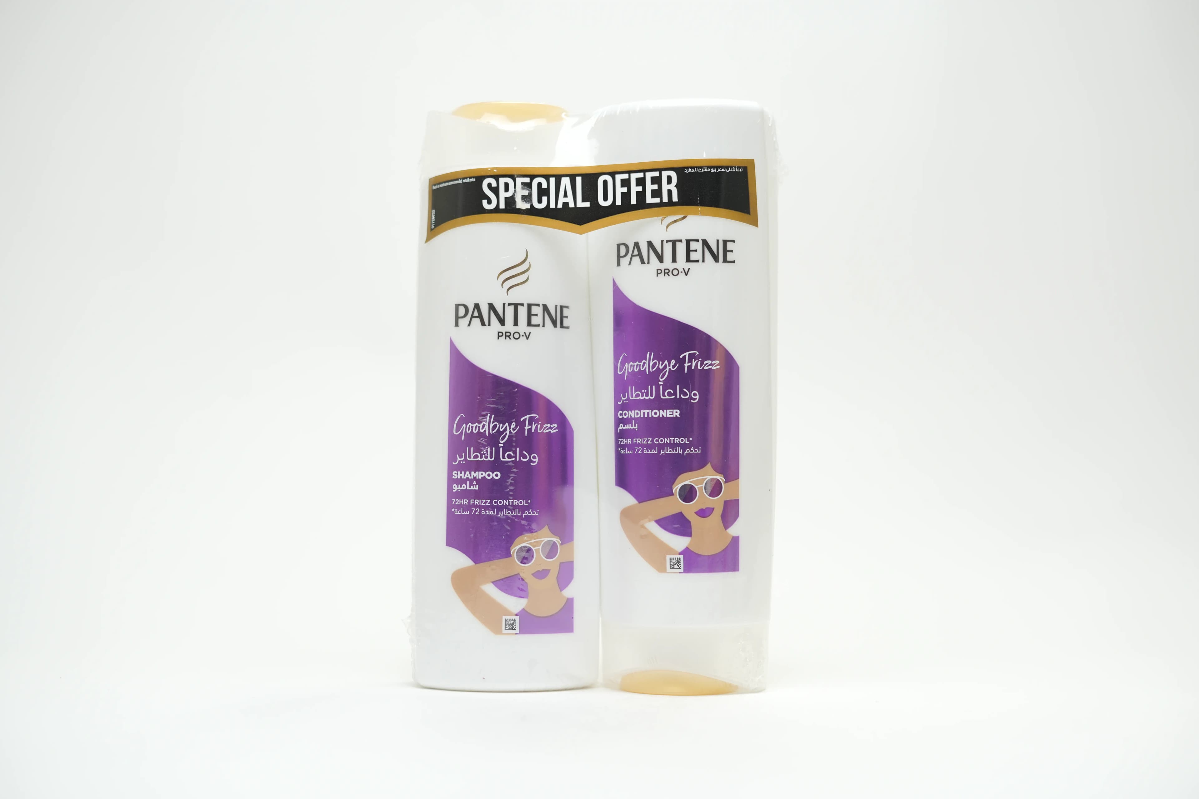 Pantene Frizz Shampoo 400M+Pantene Conditioner 1 pcs