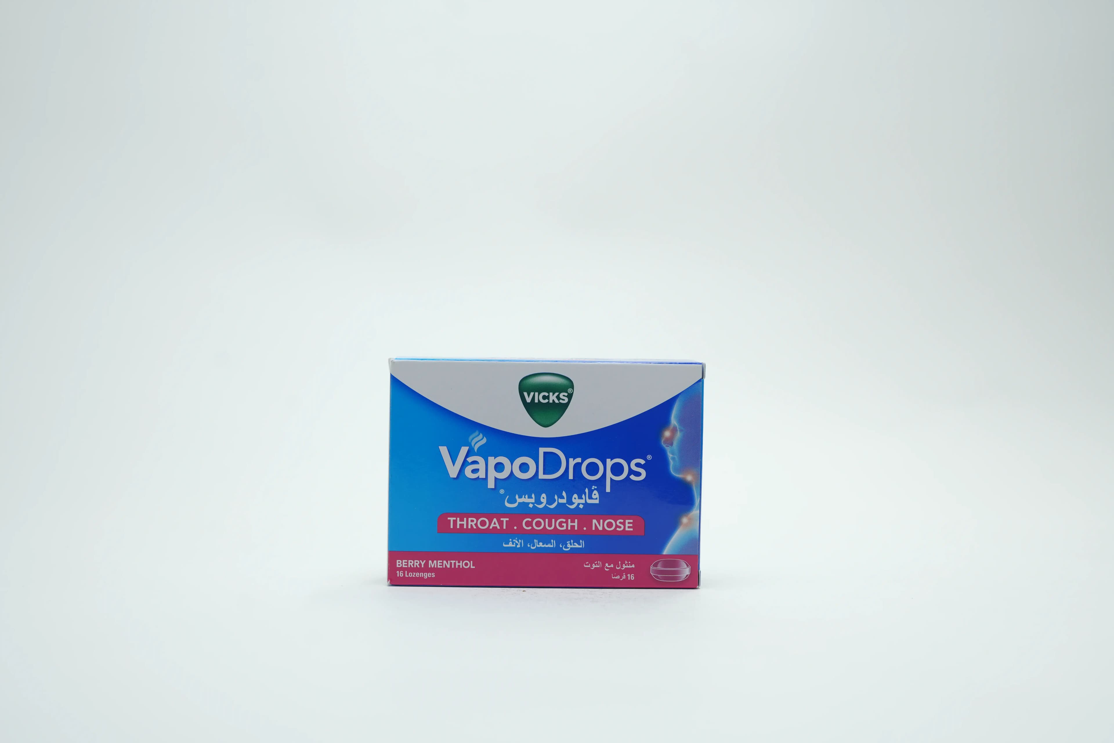Vicks Vapodrops Berry Menthols 16 pcs
