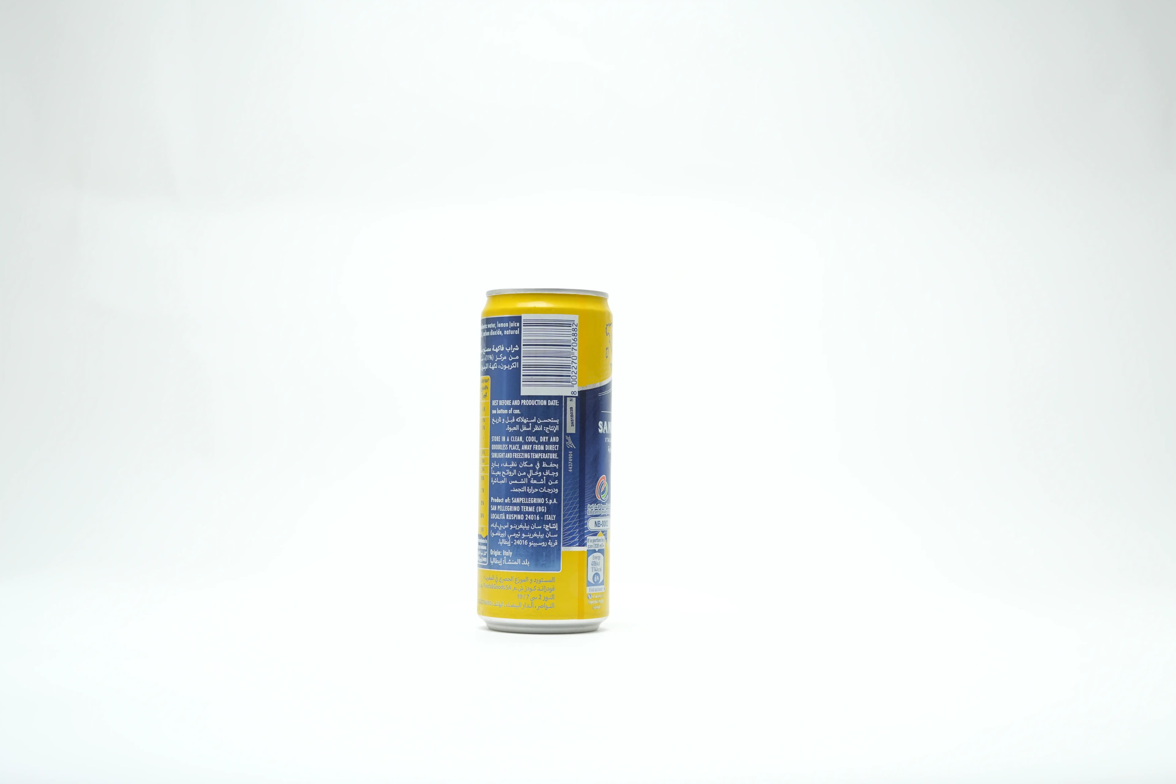 S.Pellegrino Flavoured Lemon Water 330 ml