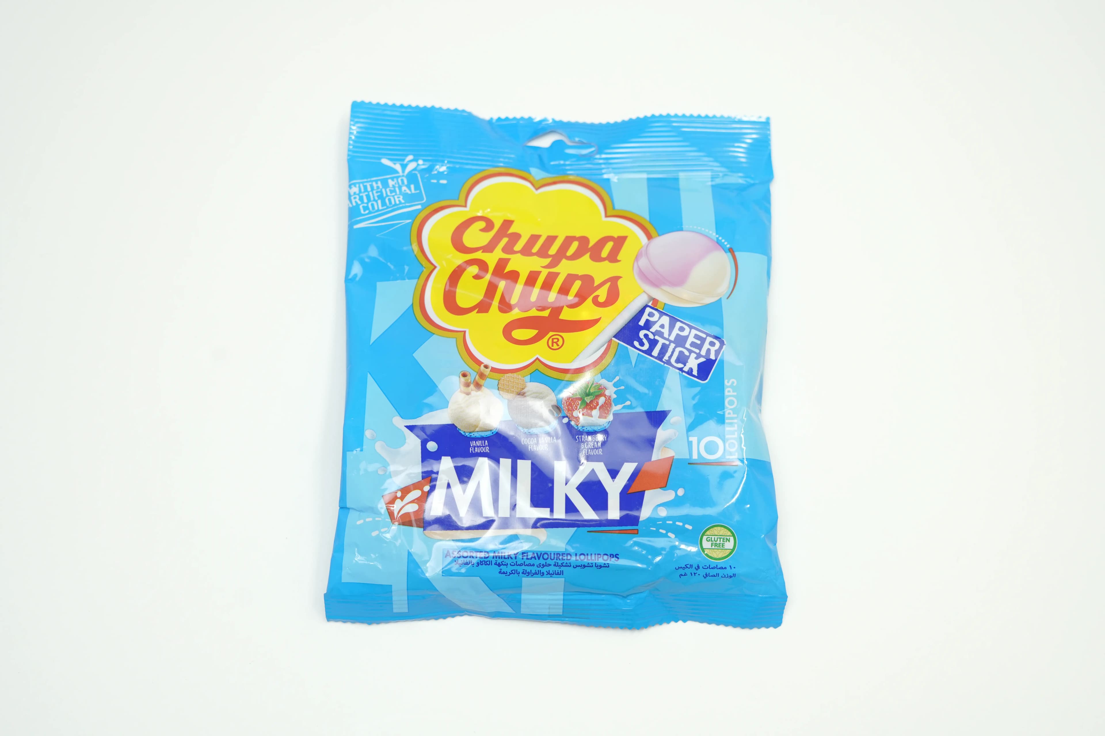 Chupa Chups Lollipops Milky Creamy 120 g