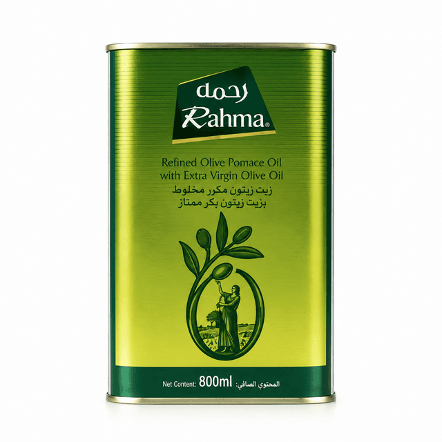 Rahma Olive Oil Tin 800 ml