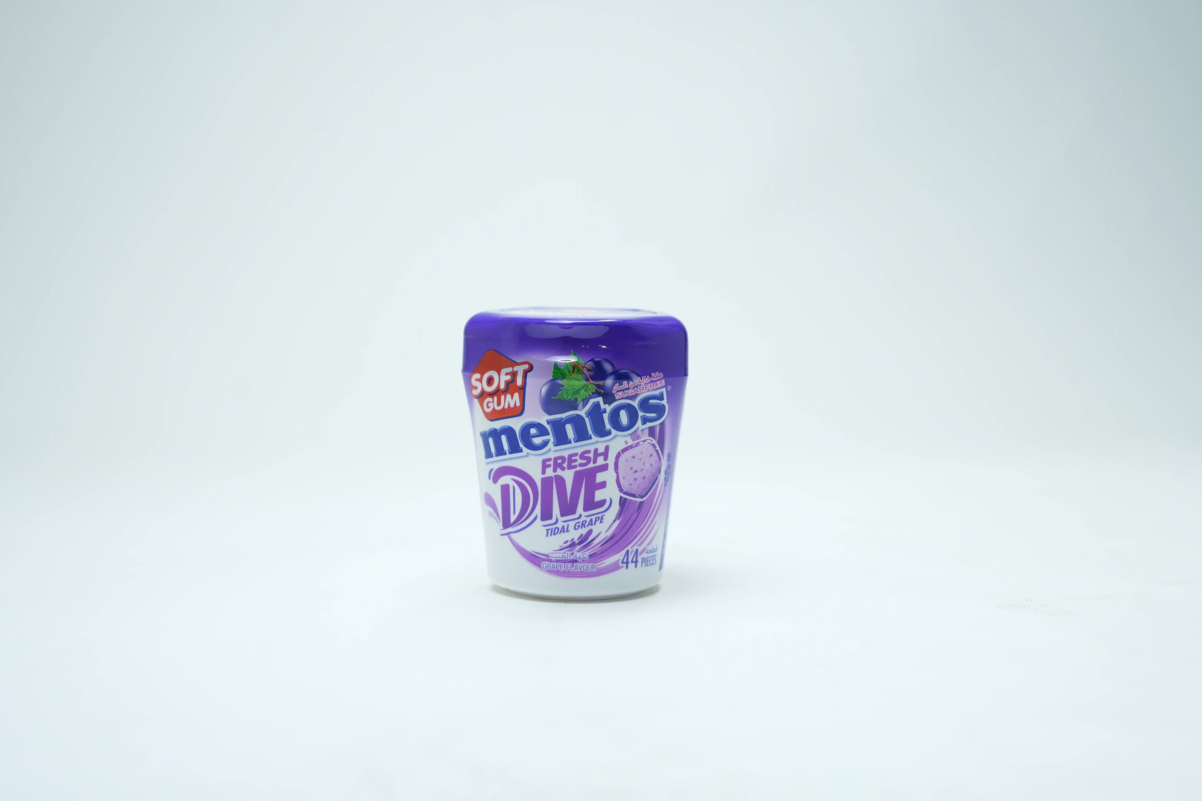 Mentos Fresh Dive Gum Tidal Grape 88 g