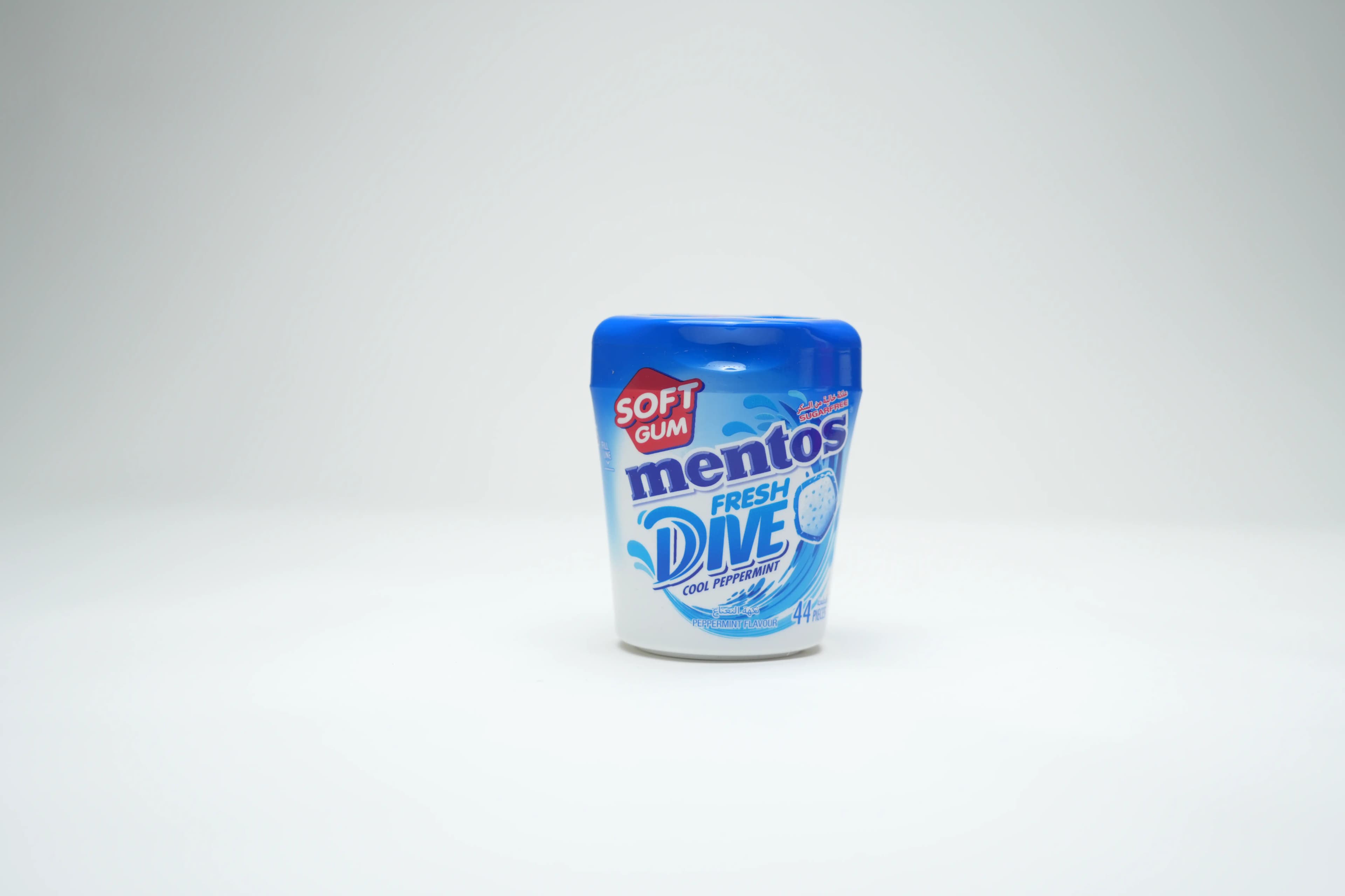 Mentos Fresh Dive Gum Cool Peppermint 88 g