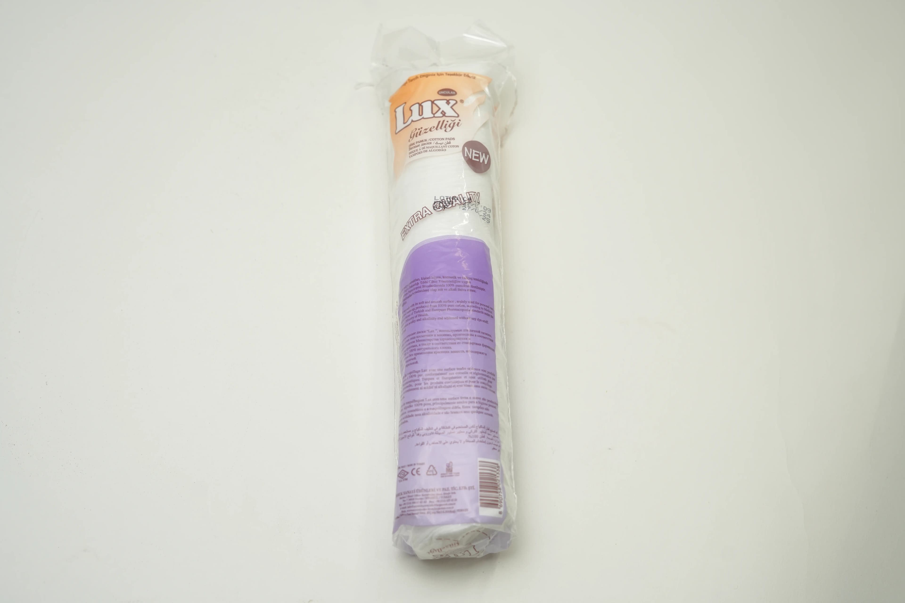 Lux Cotton Wet Make Up Pads 100 pcs