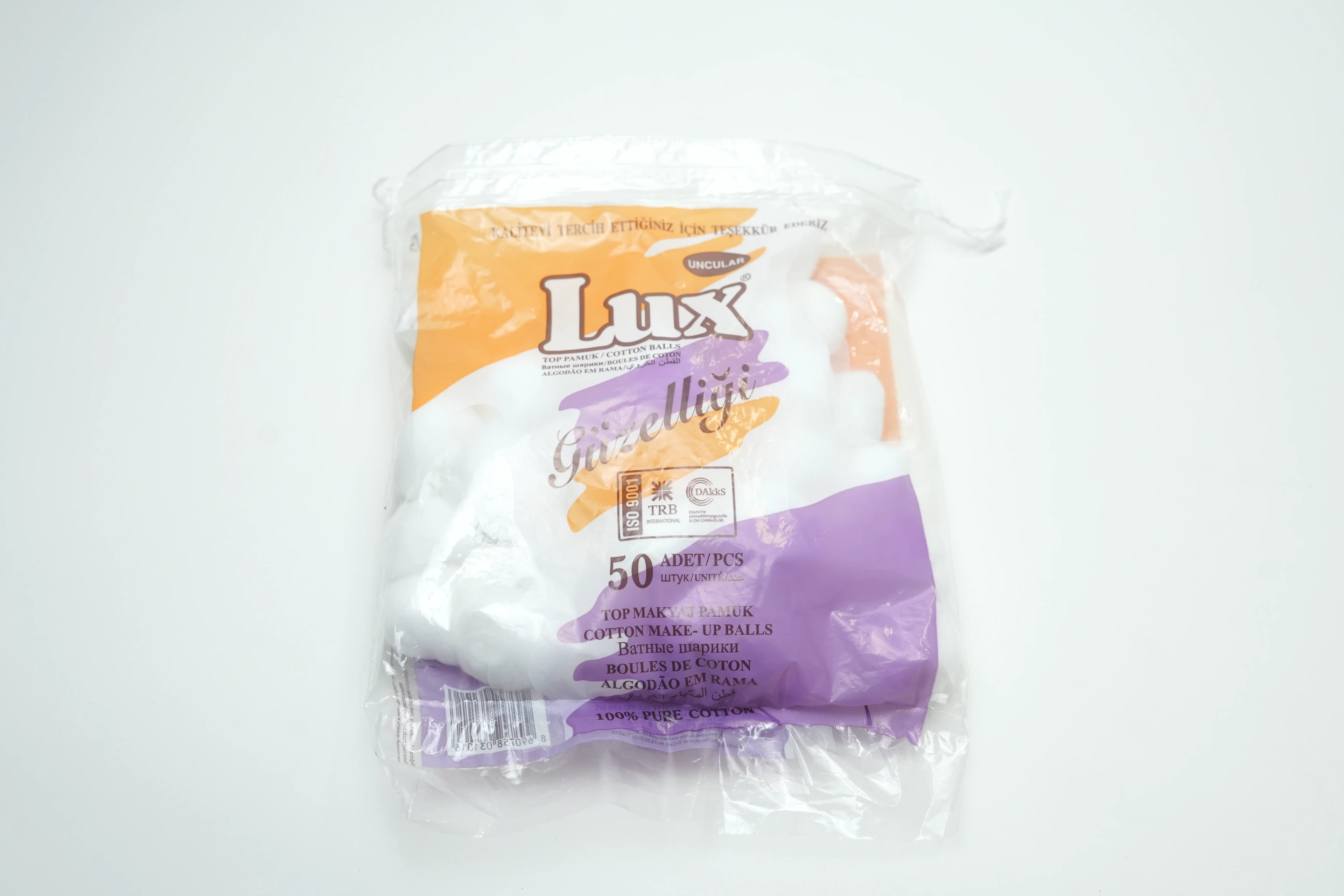 Lux Cotton Make Up Balls 50 pcs