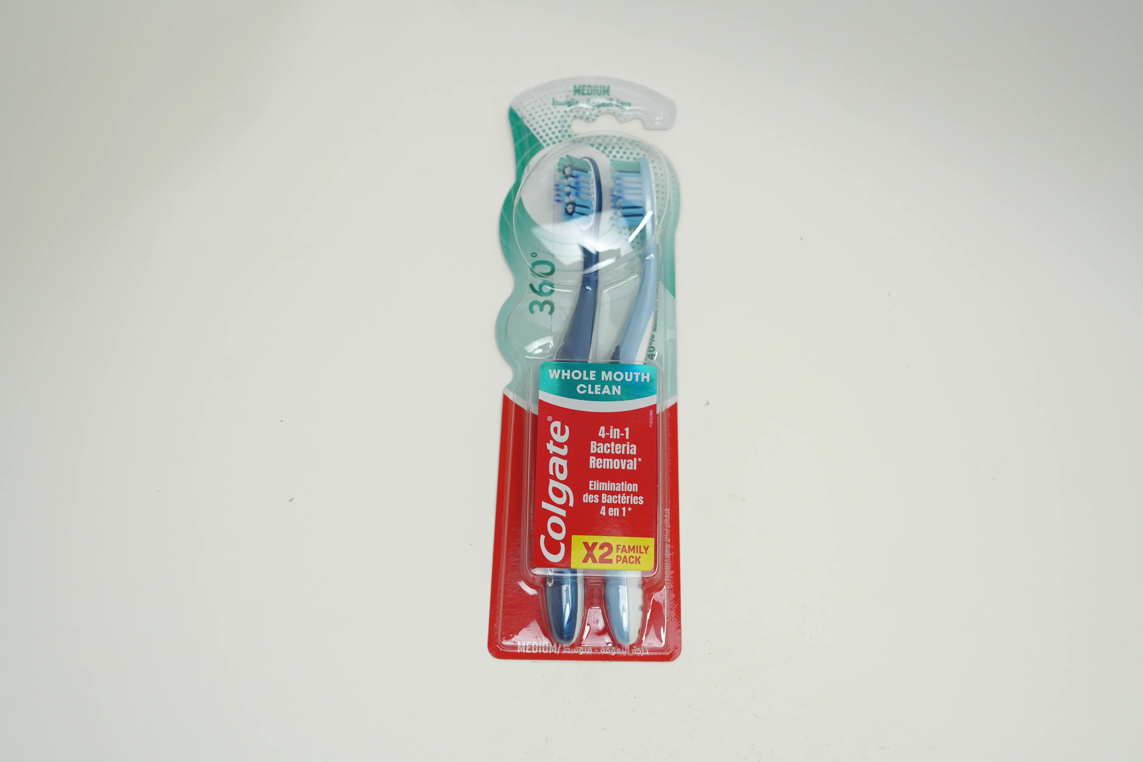 Colgate 360 Toothbrush Medium 2 pcs