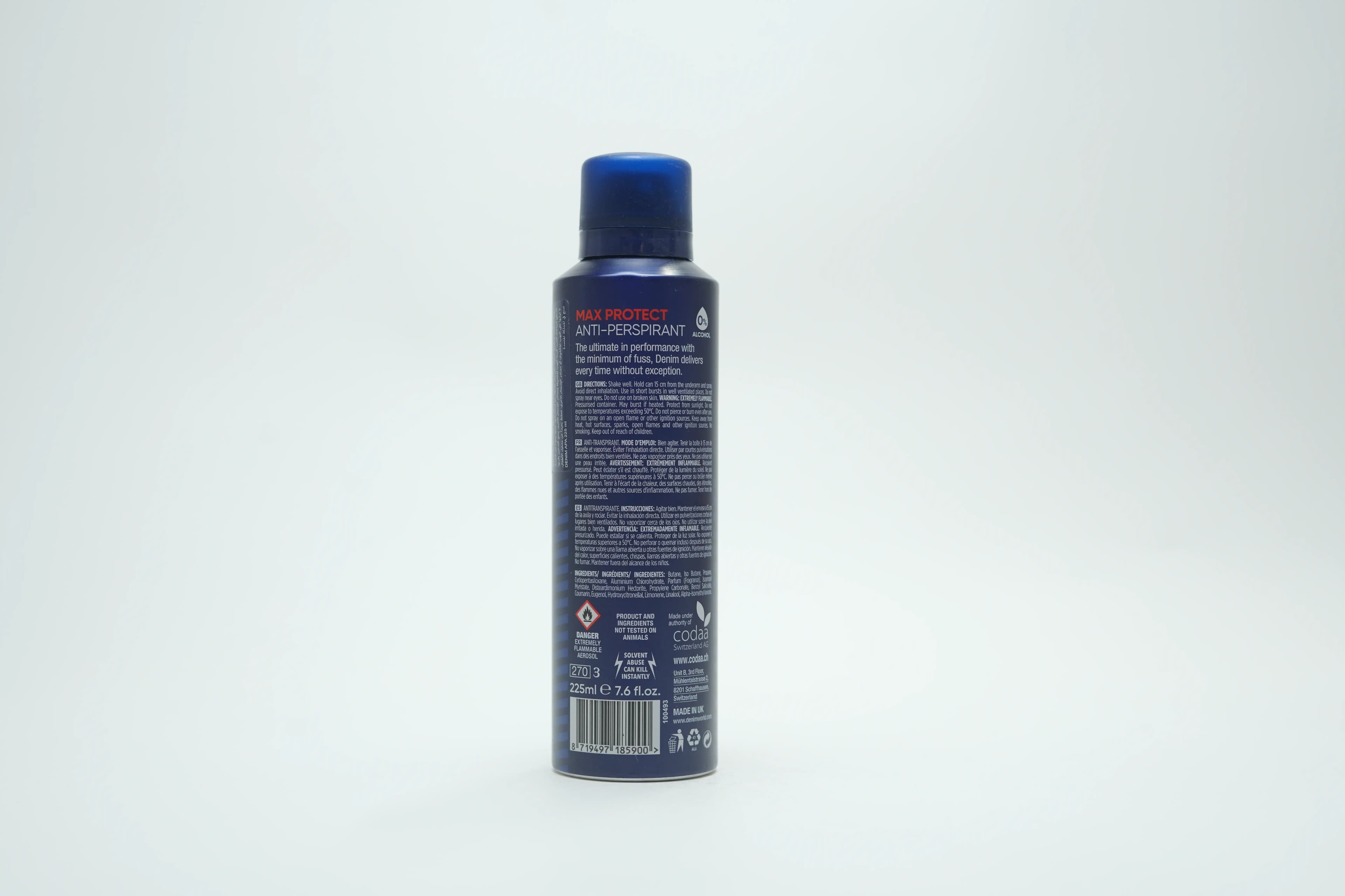 Denim Anti Perspirant Deo Max Protect 225 ml