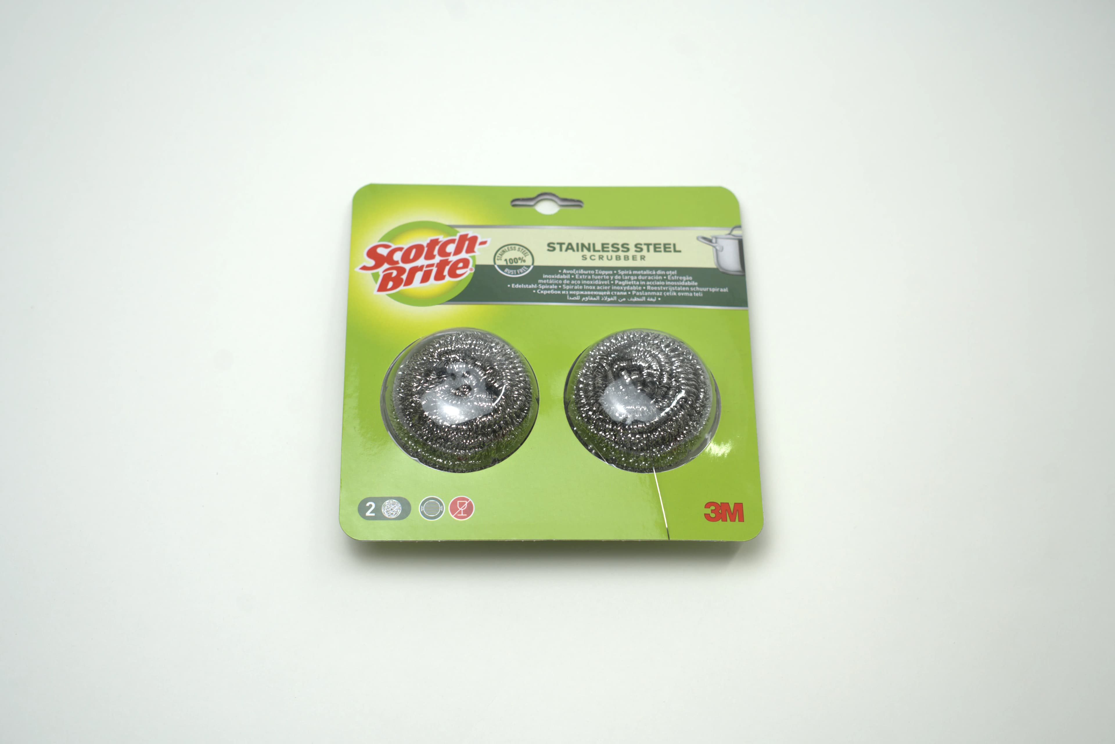 3M Scotch Brite Metallic Spirals 2 pcs