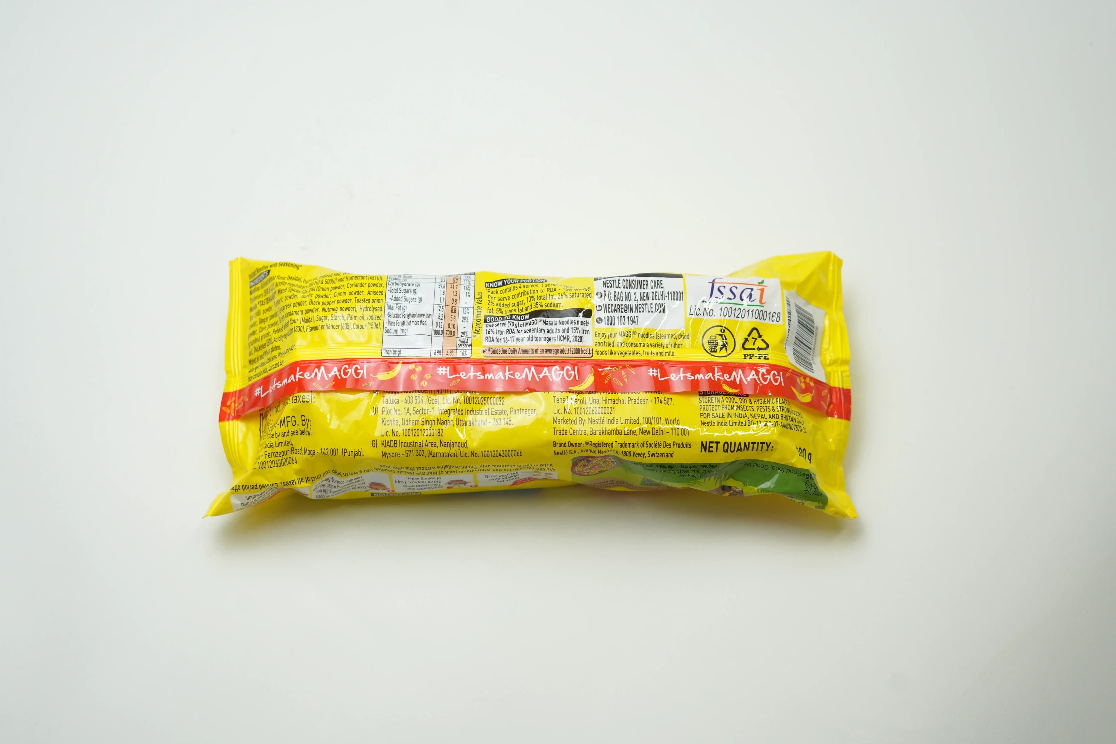 Maggi Instant Noodles Masala 280 g