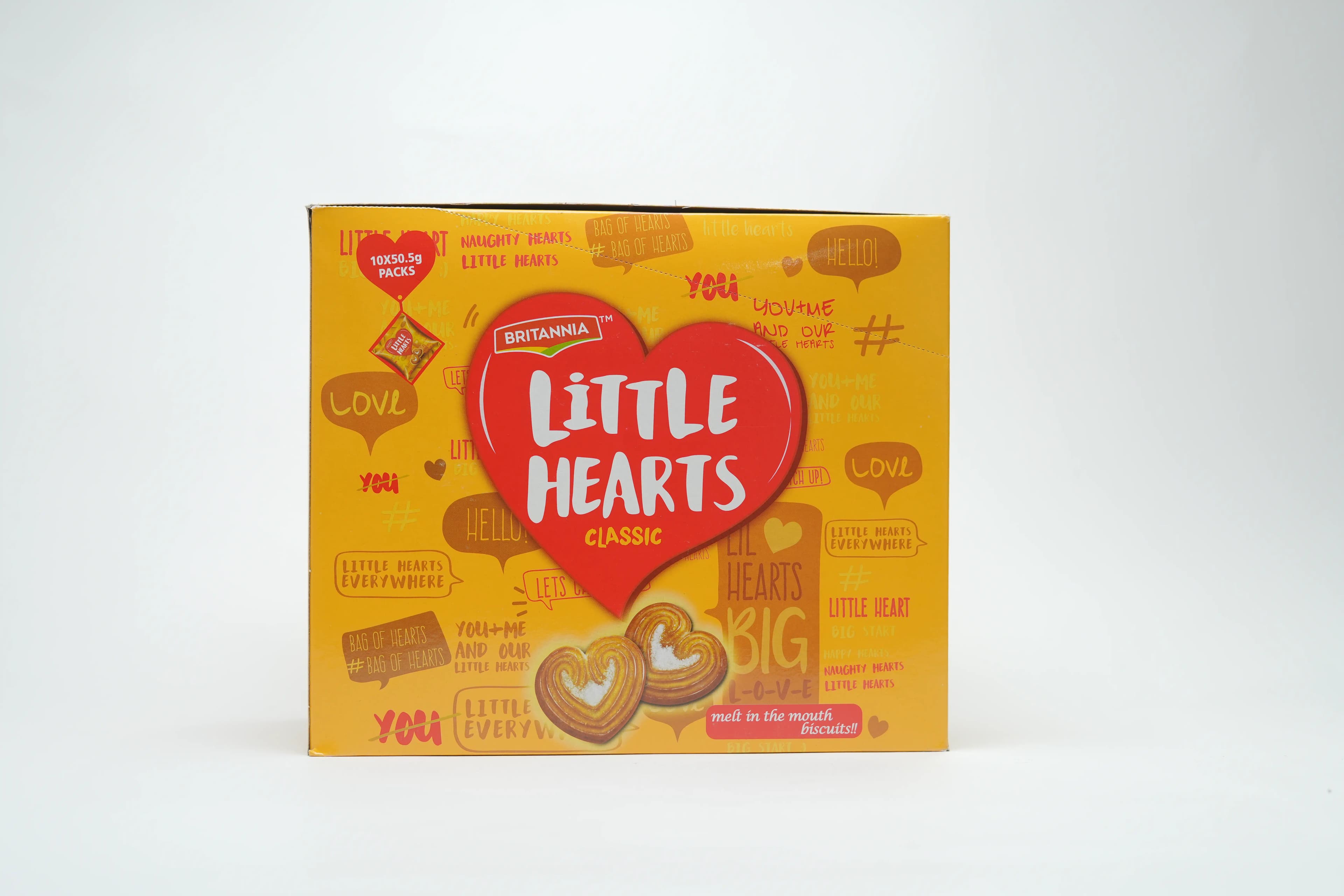 Britannia Little Hearts  50.5 g