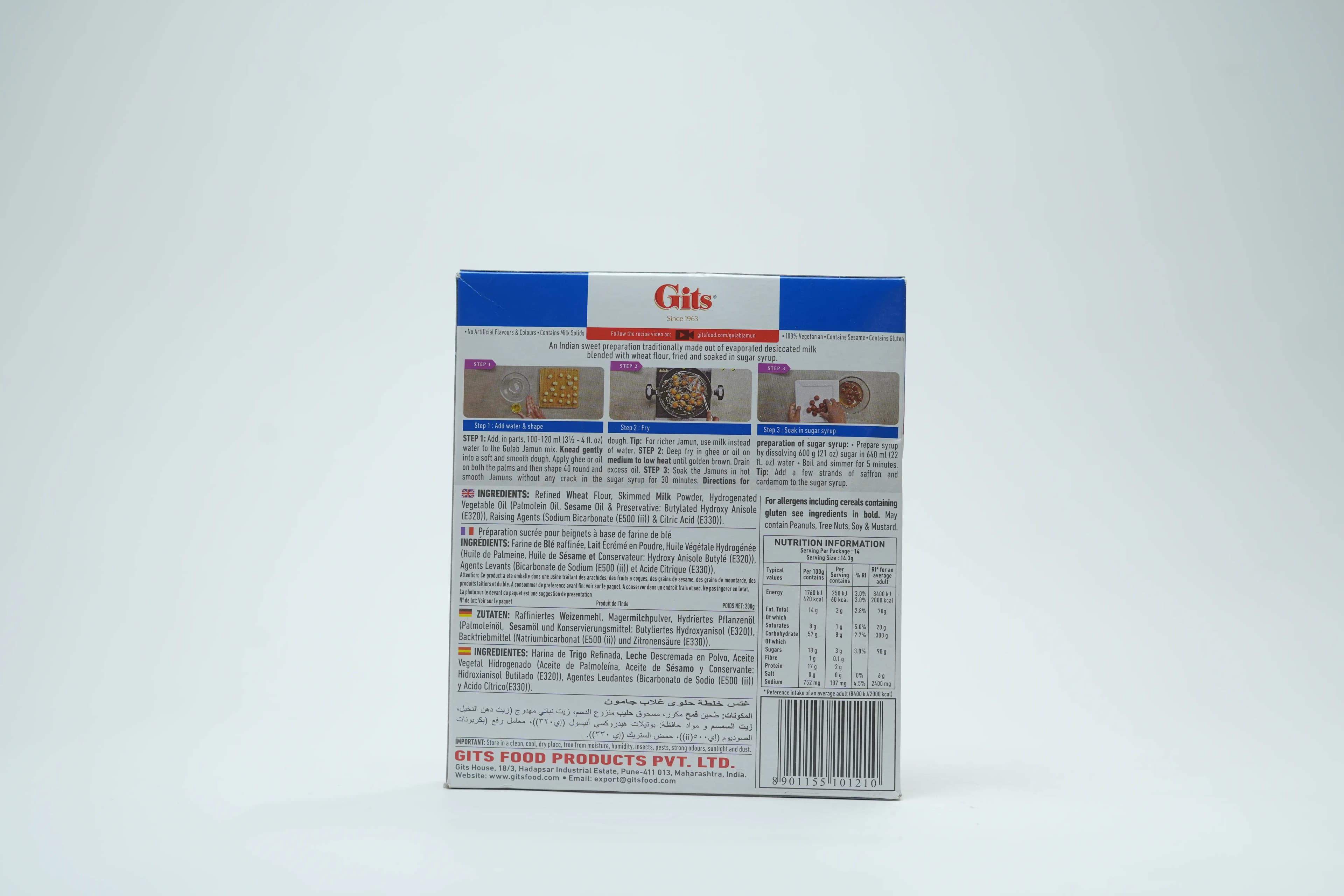Gits Gulab Jamun Mix 200 g