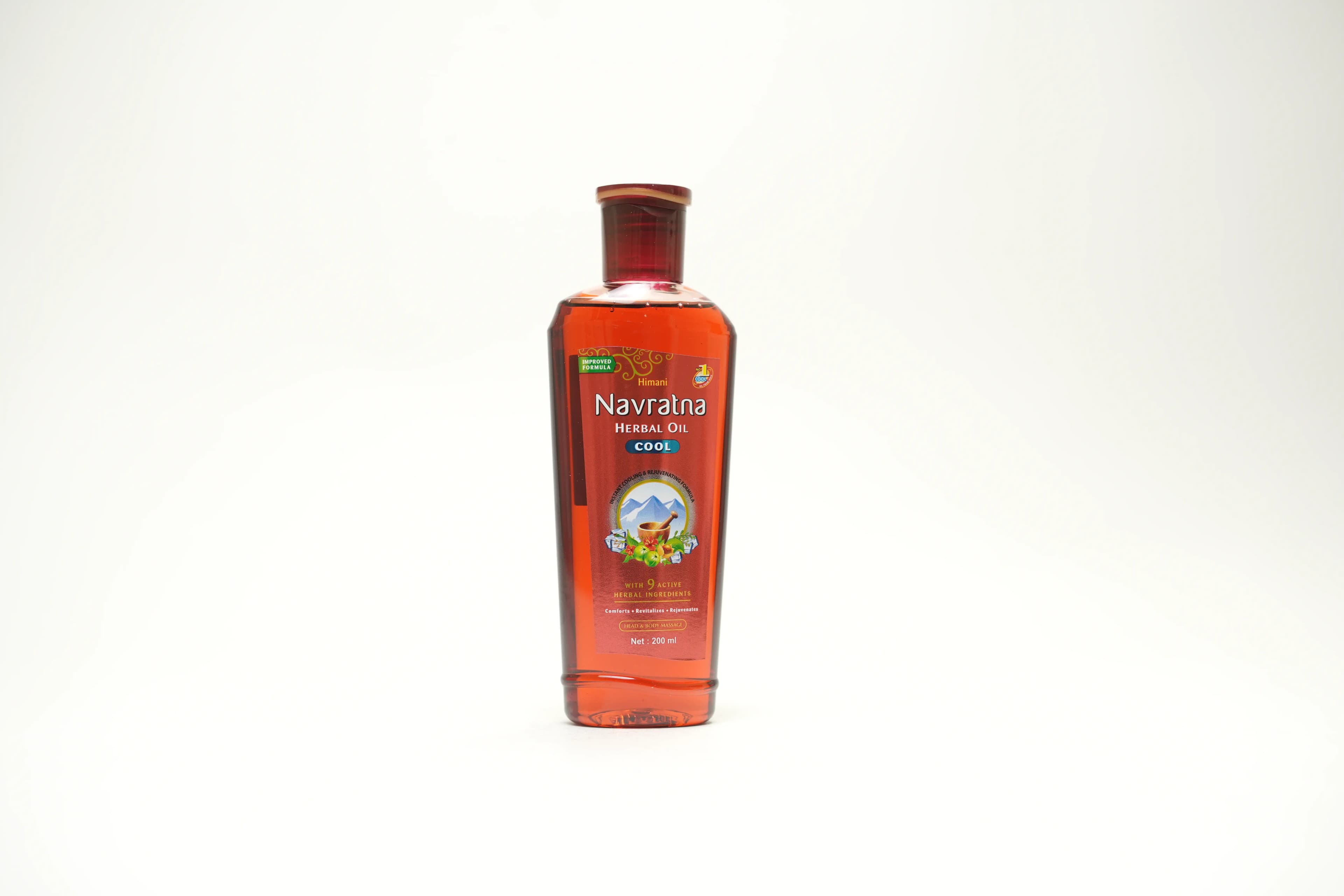 Navratna Plus Herbal Cool Hair Oil 200 ml