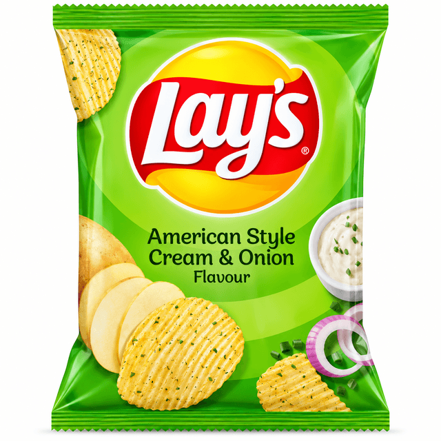 Lays Ame Cream&Onion Flv 90Gm
