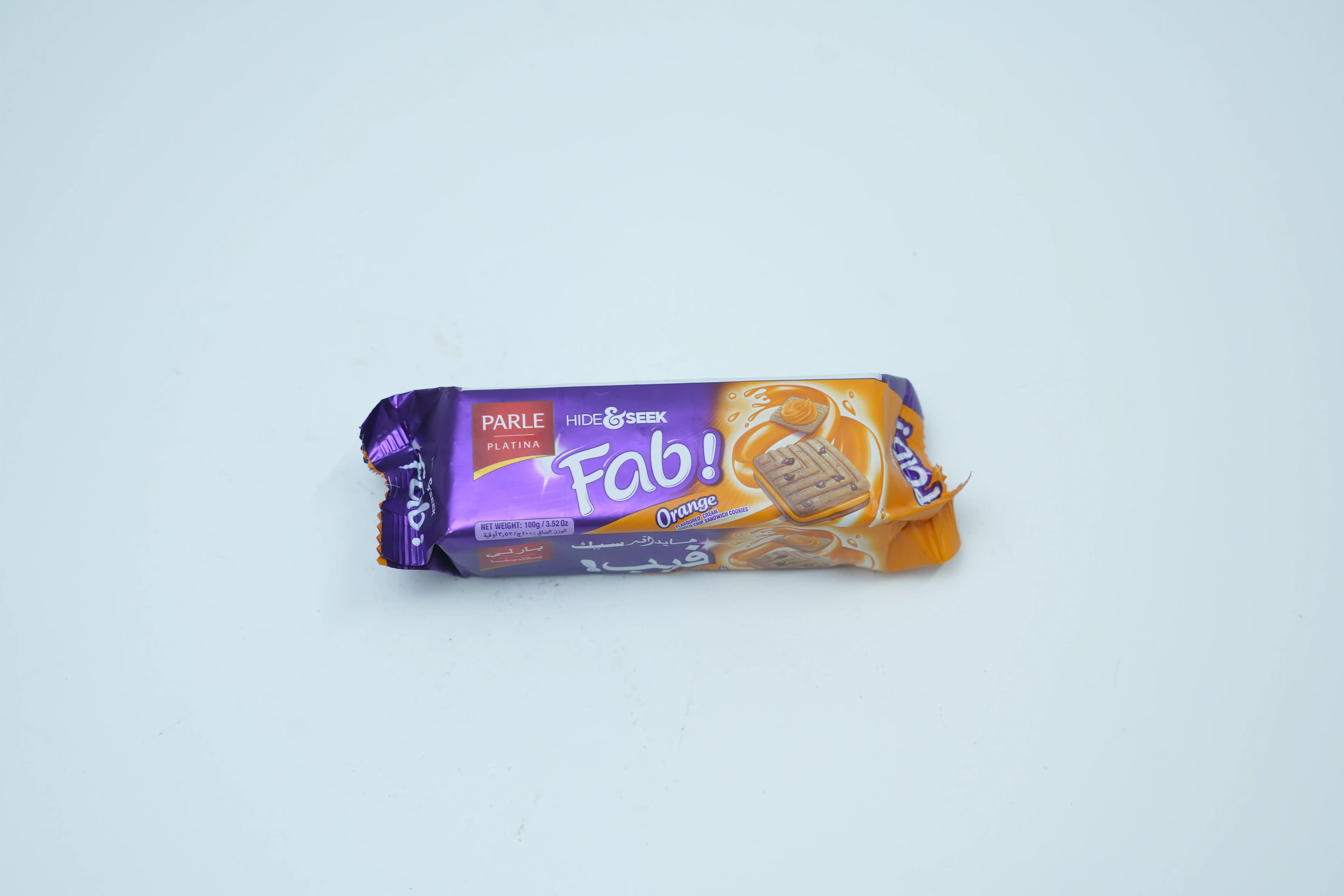 Parle Hide And Seek Fab Orange Biscuit 112 g