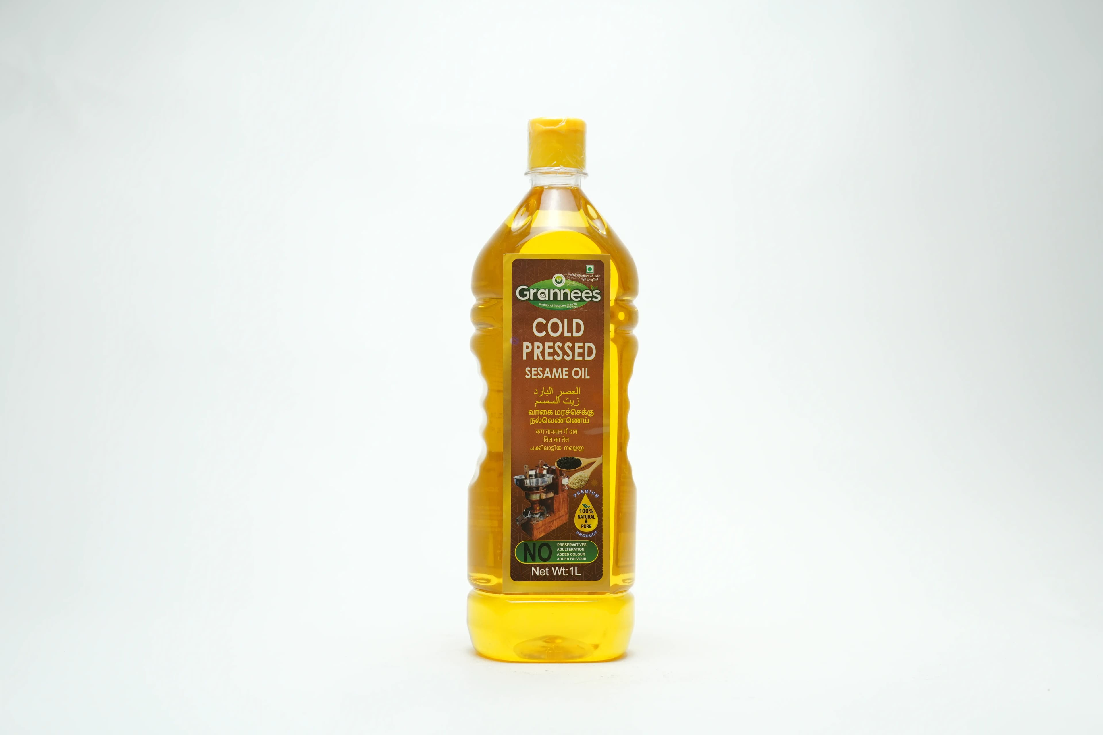 Grannees Cold Pressed Sesame Oil 1 Litres