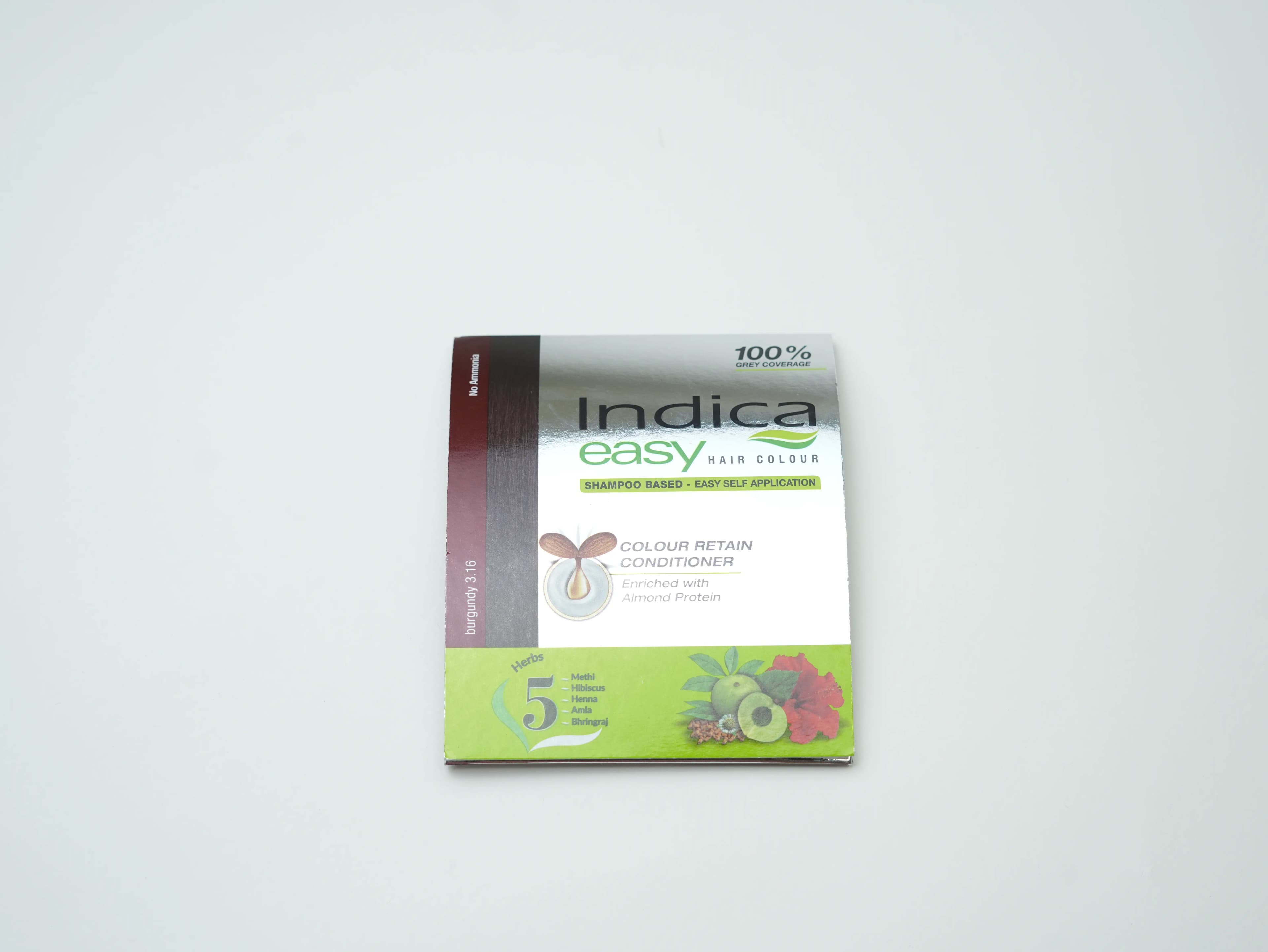 Indica Easy Burgundy Hair Colour 32.5 ml
