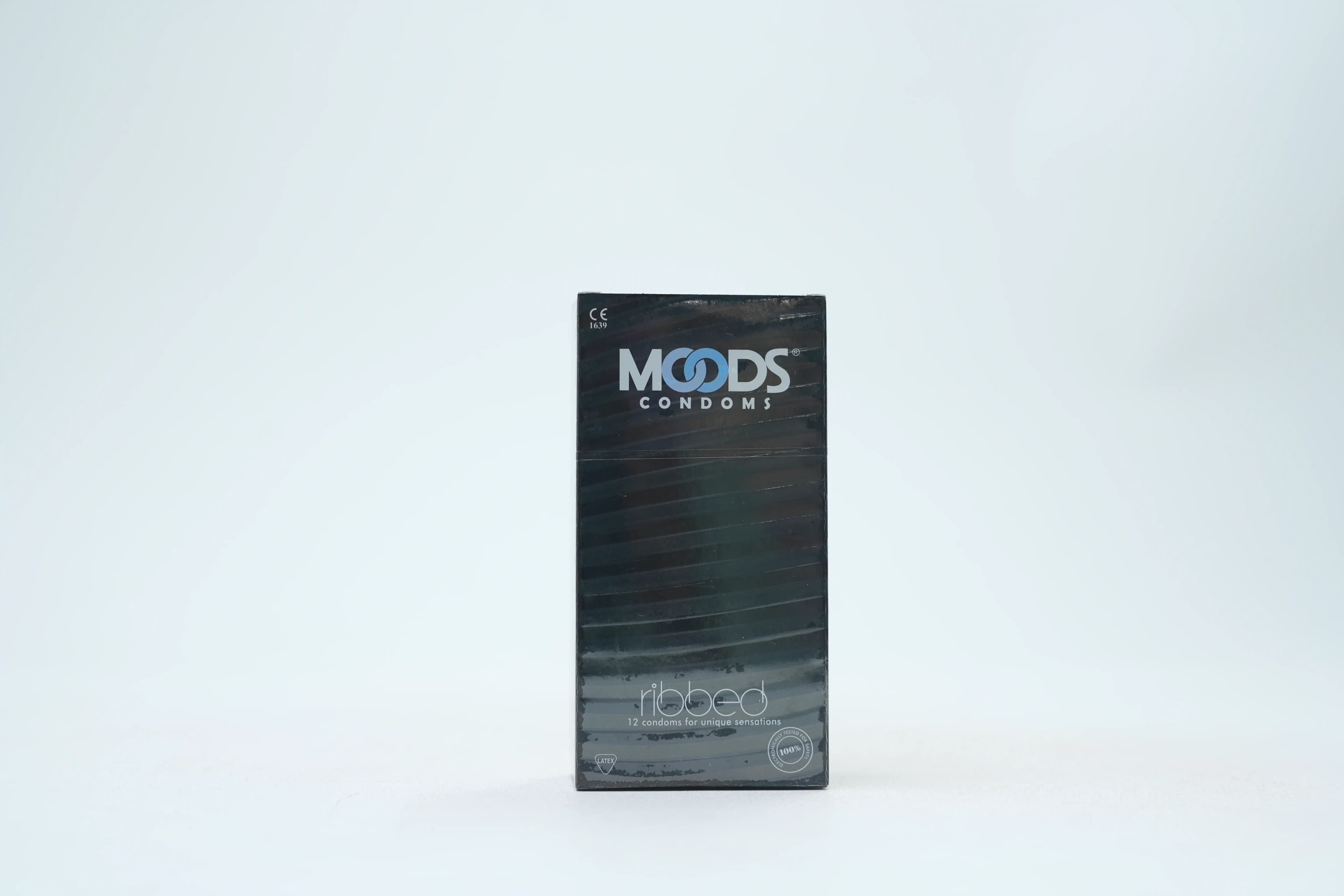 Moods Ribbed Condoms 12 pcs