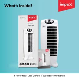 Impex Twister Pro Tower Fan 160W  - image 4