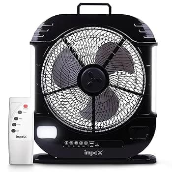 Impex Breeze D7 Rechargeable Fan 14 
