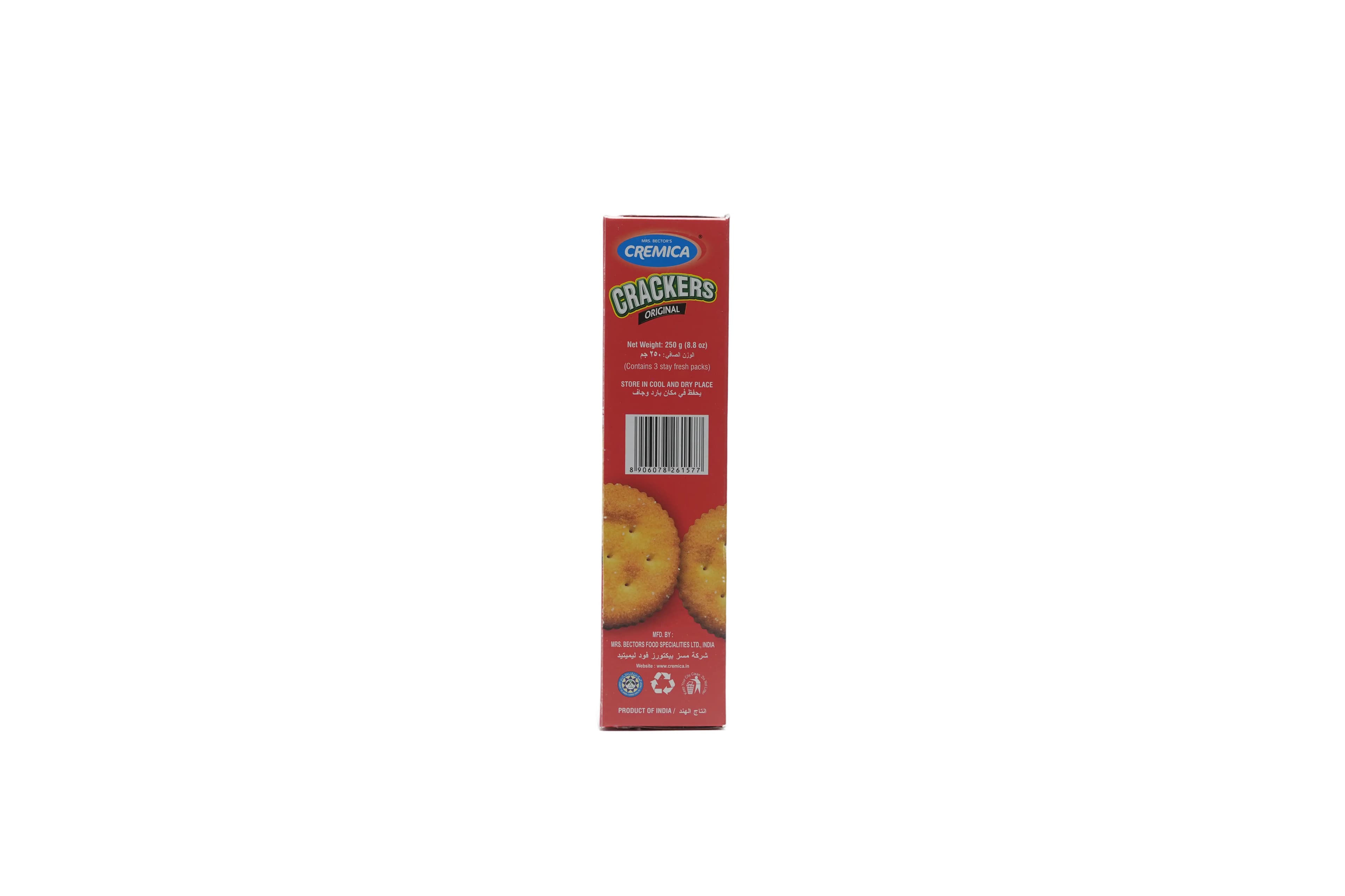 Mrs.Bector's Cremica Original Crackers 250 g