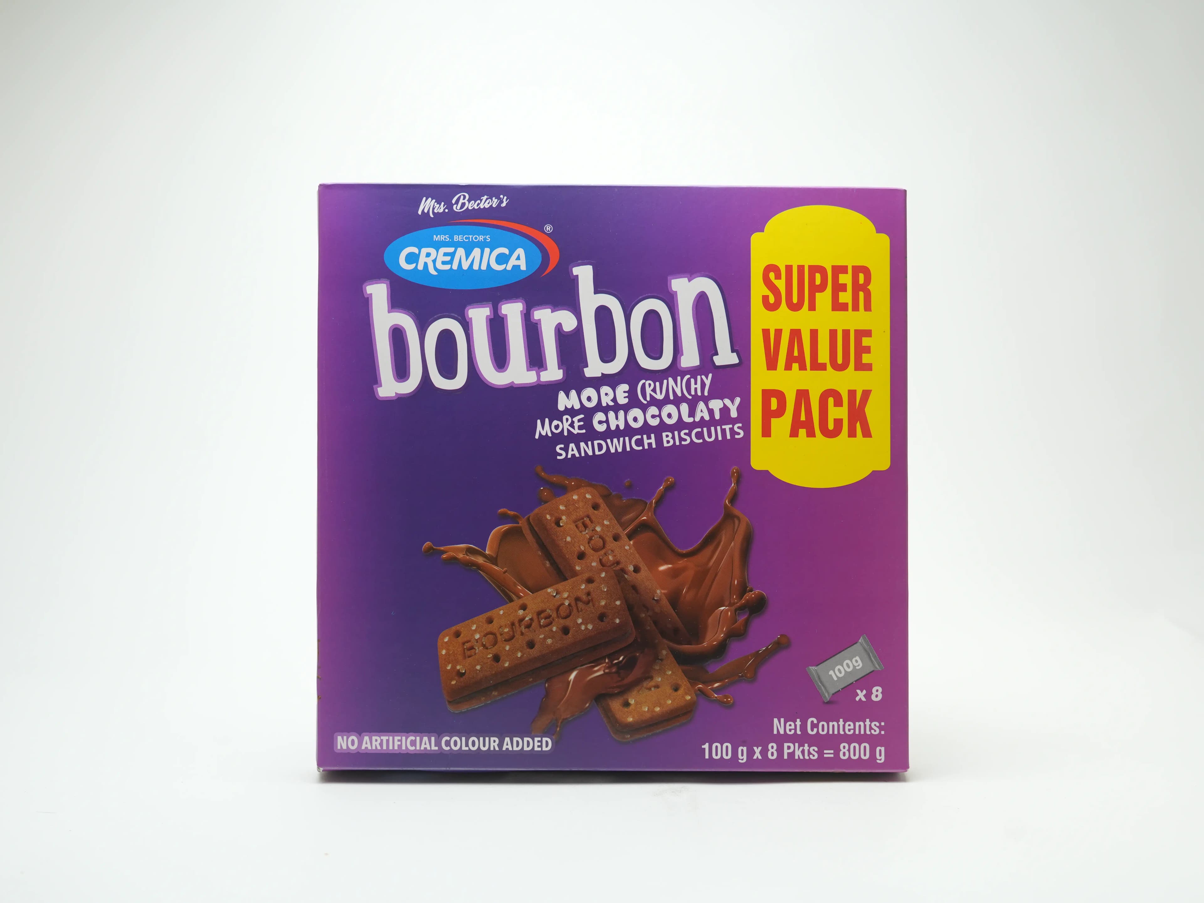 Mrs.Bector's Cremica Bourbon  8 X 100 g