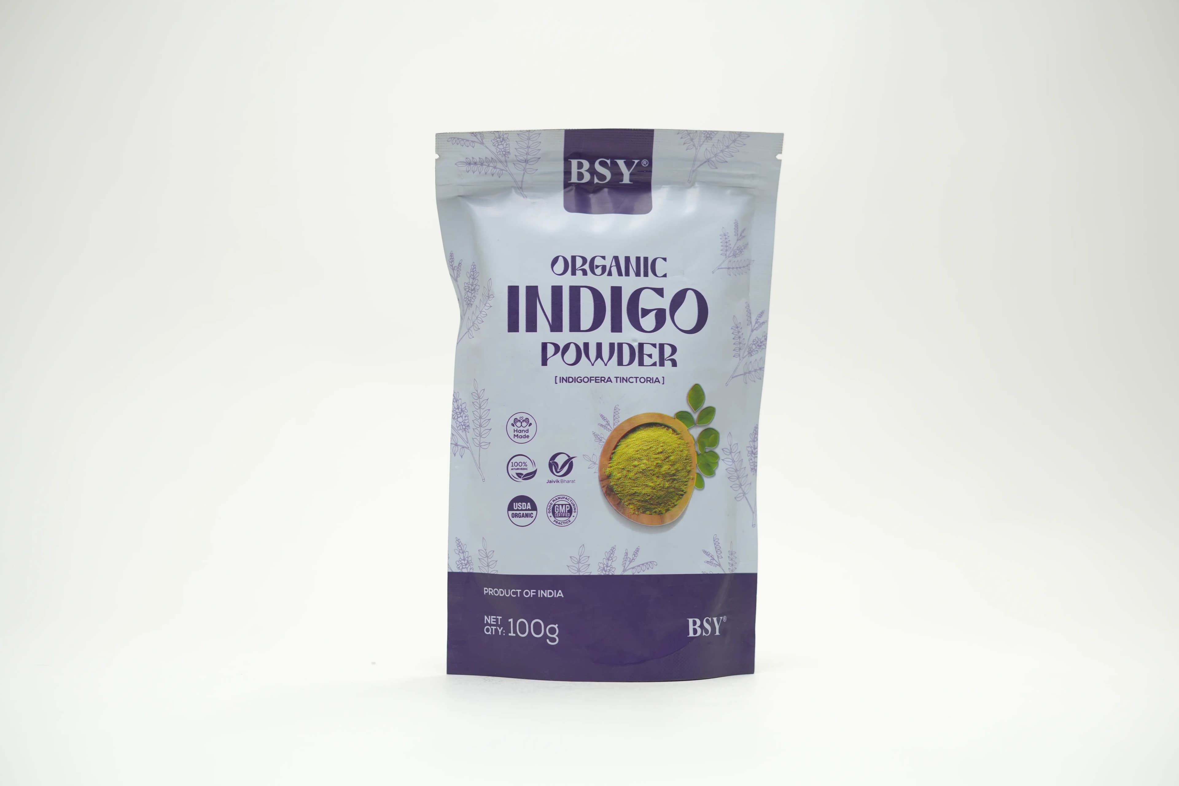 Bsy Organic Indigo Powder 100 g