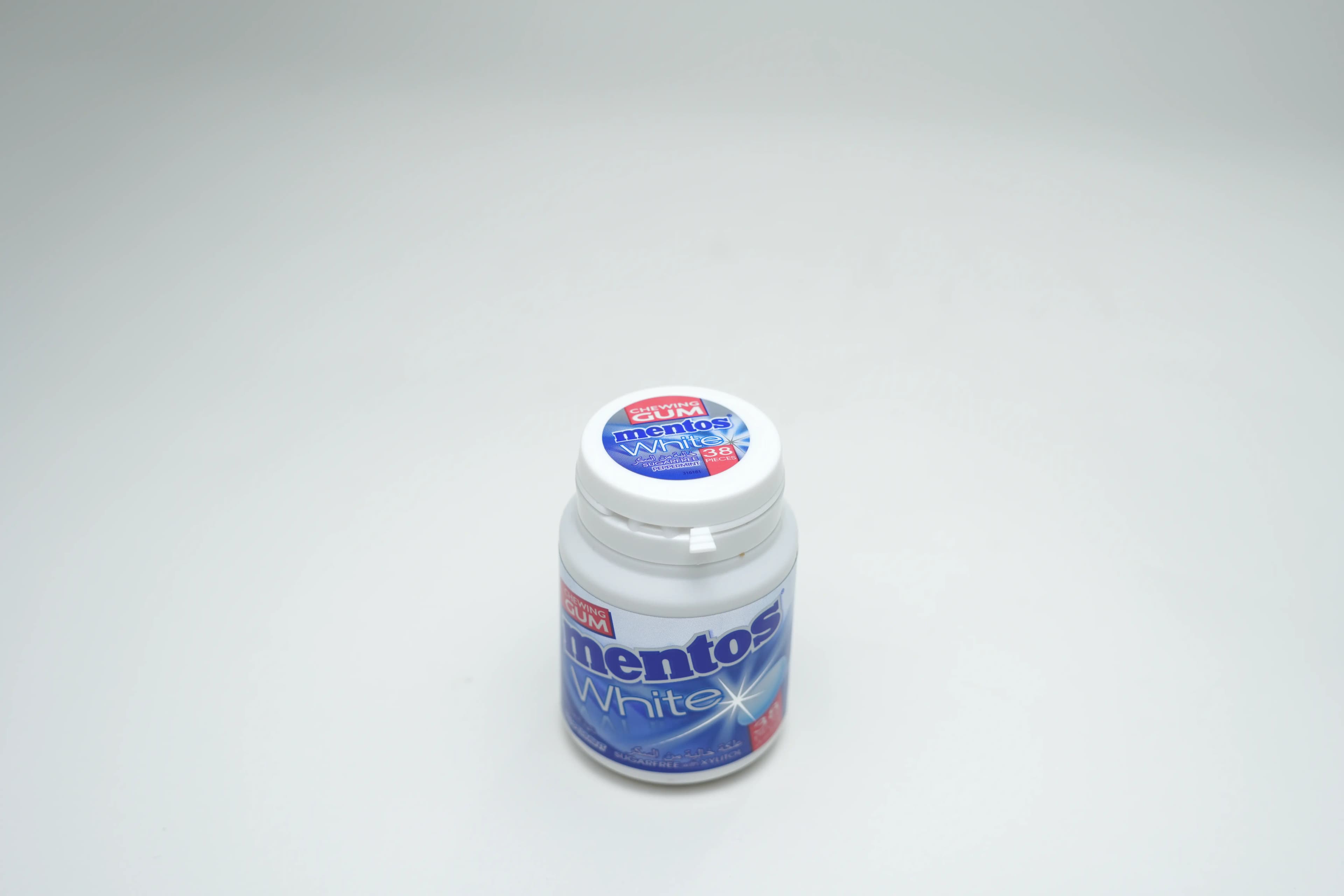 Mentos Gum Bottle Peppermint 54 g