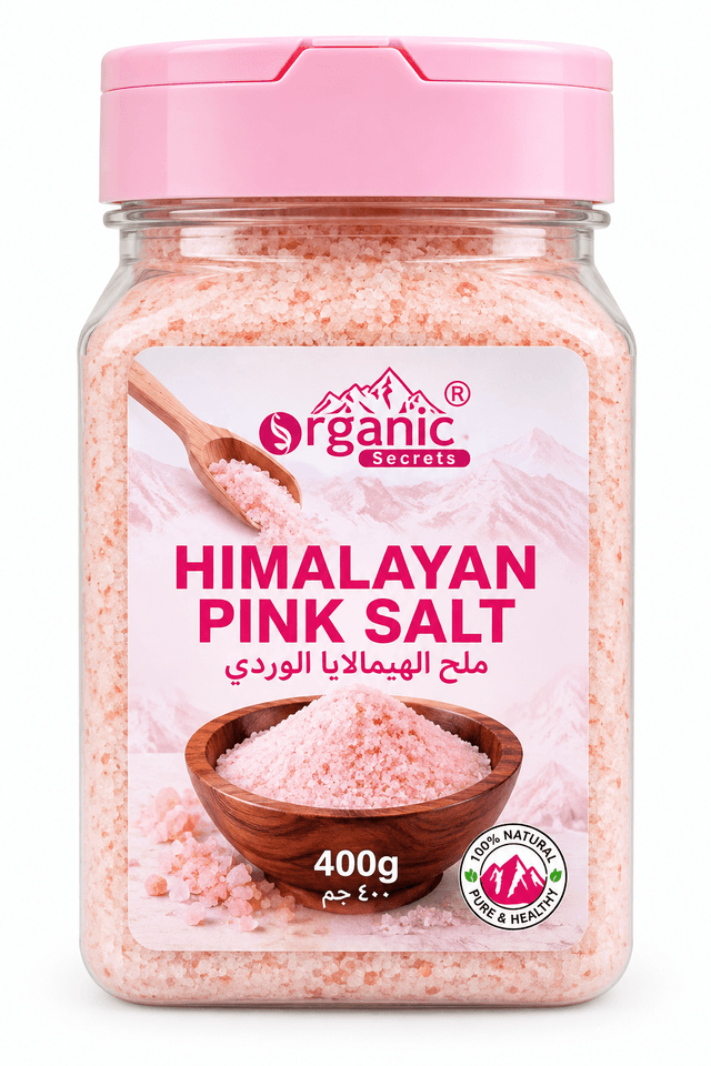 Organic Secrets Himalayan Pink Salt 400Gm
