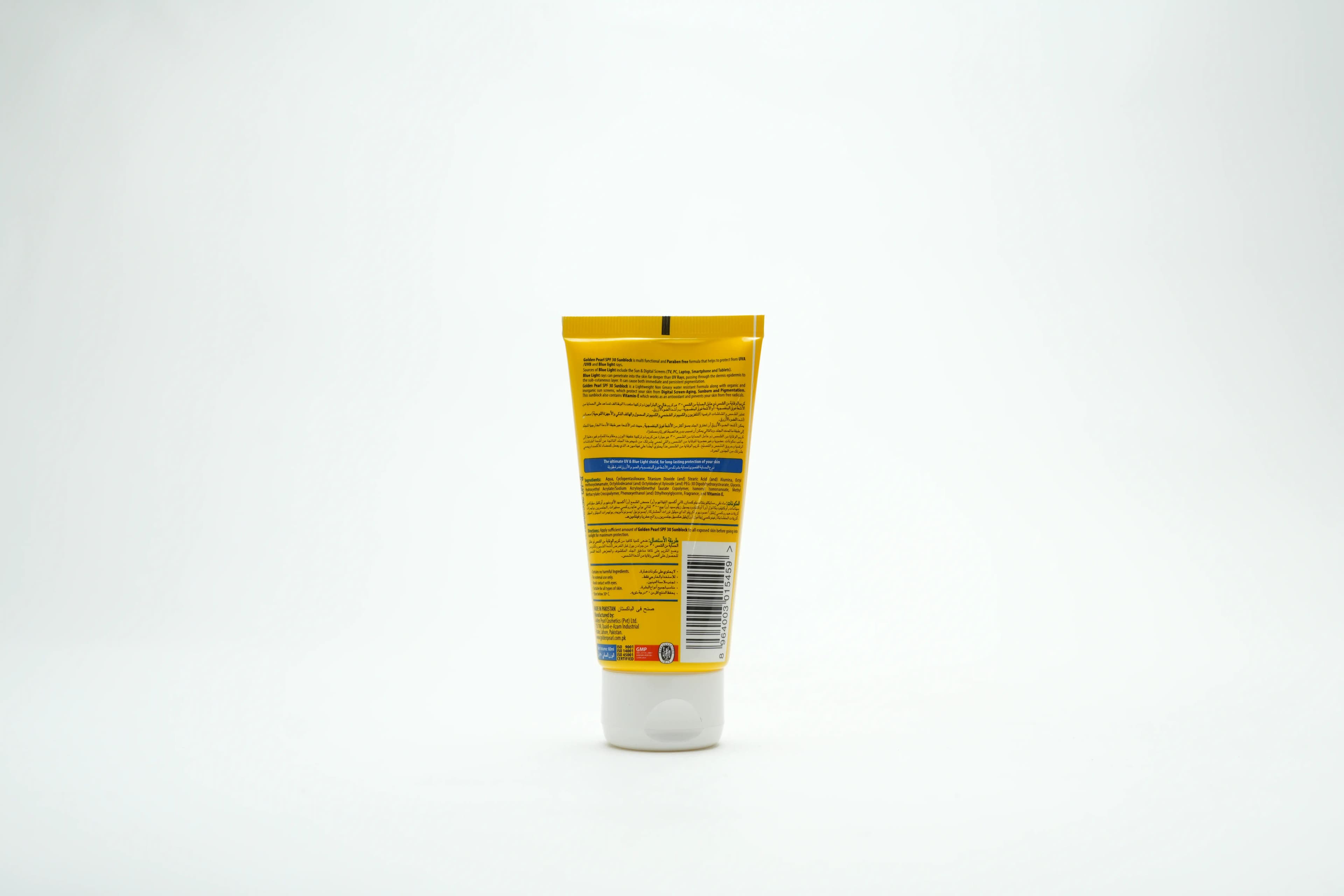 Golden Pearl Sunblock Triple Protection Spf 60 ml