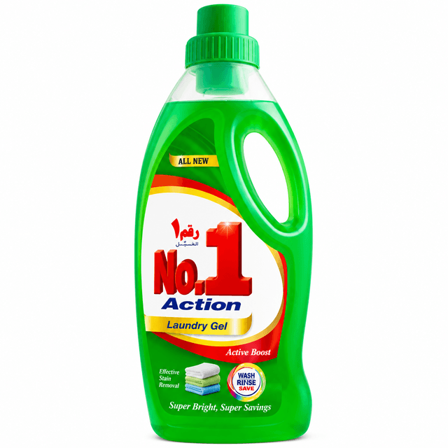 No.1 Action Laundry Gel Active Boost 1.5 Ltr