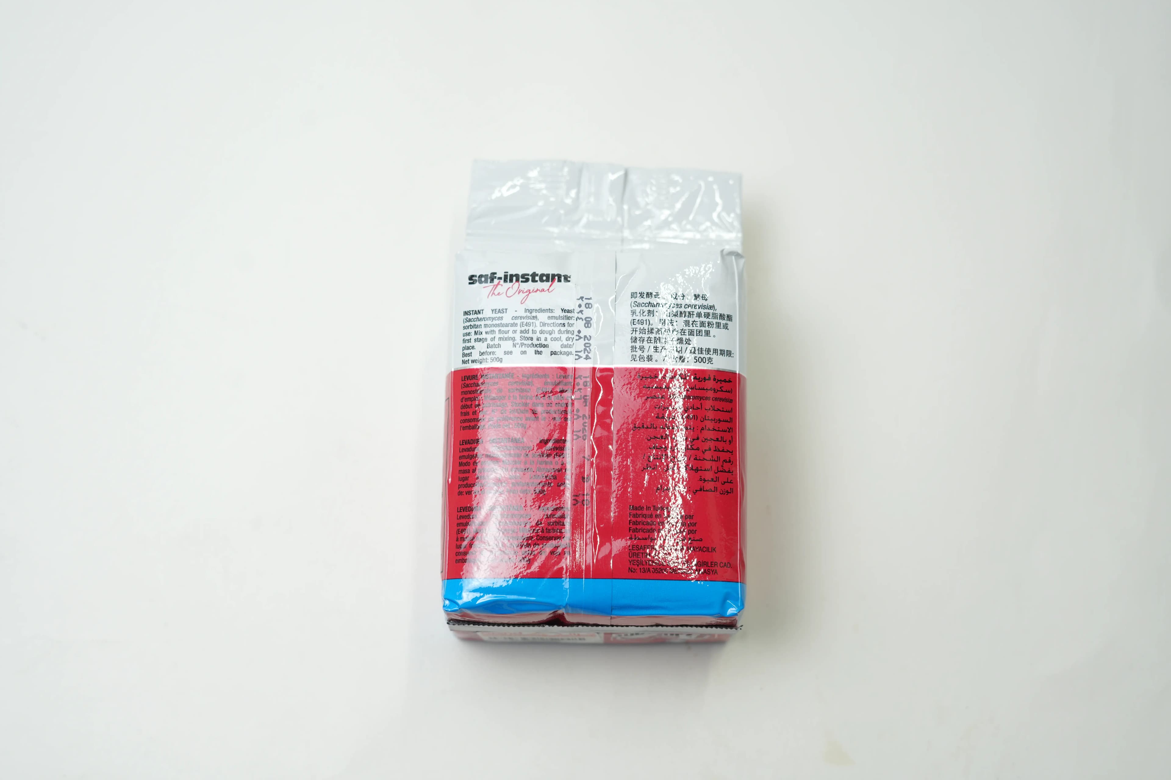 Saf Instant Dry Yeast Pack 500 g
