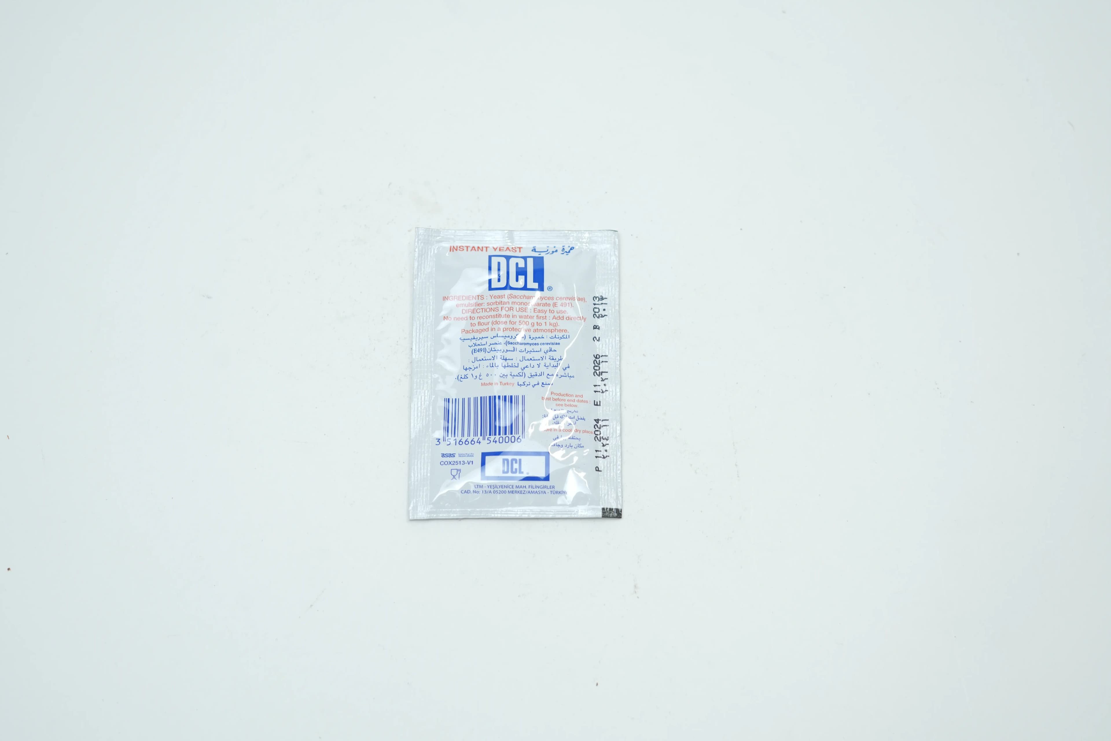 Dcl Yeast Instant Yeast Sachet 11 g