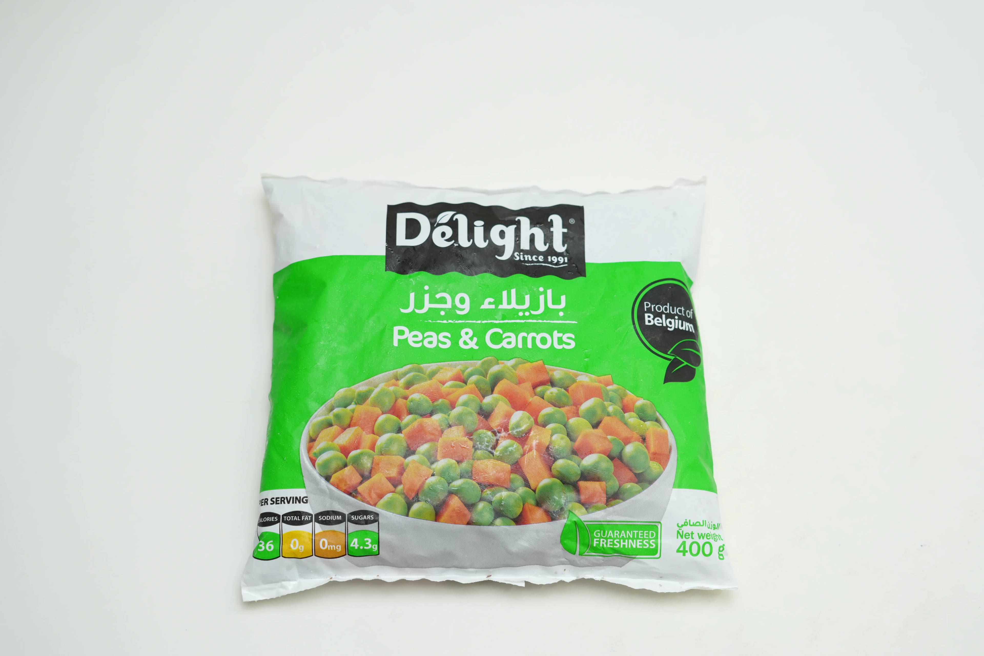 Delight Peas & Carrot 400 g