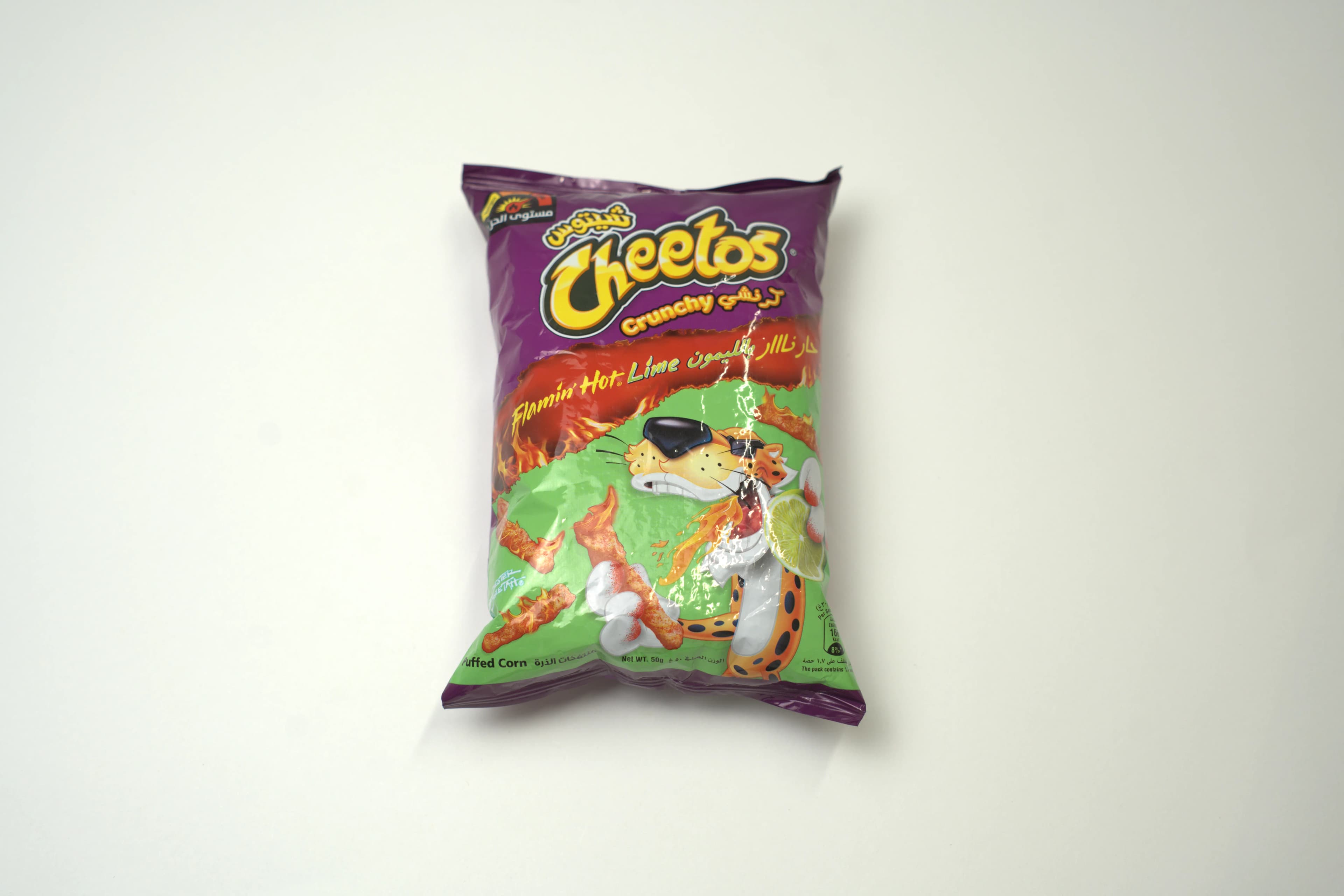 Cheetos Crunchy Flamin Hot Lime 50 g