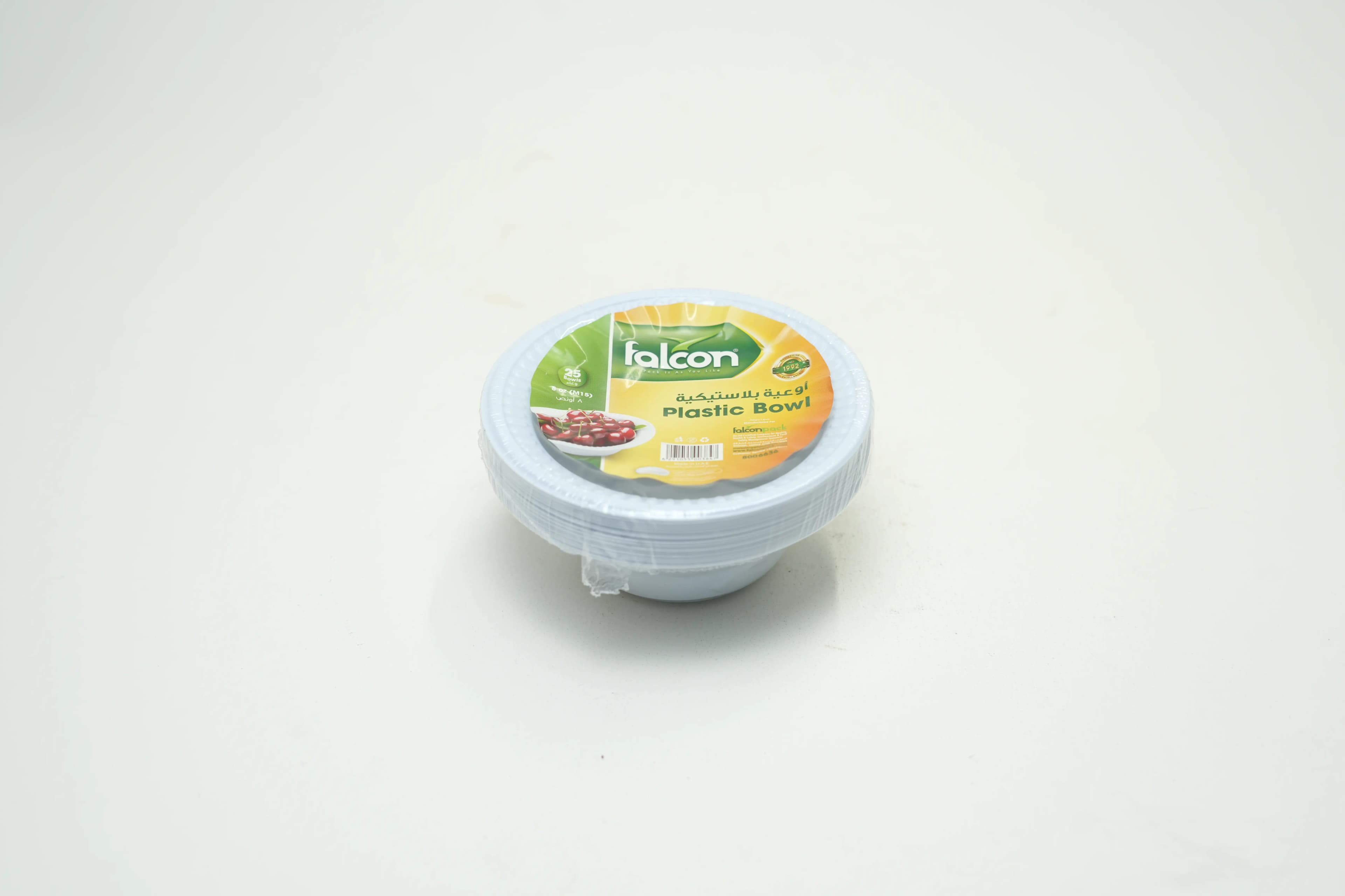 Falcon Plastic Bowl 8Oz 25 pcs