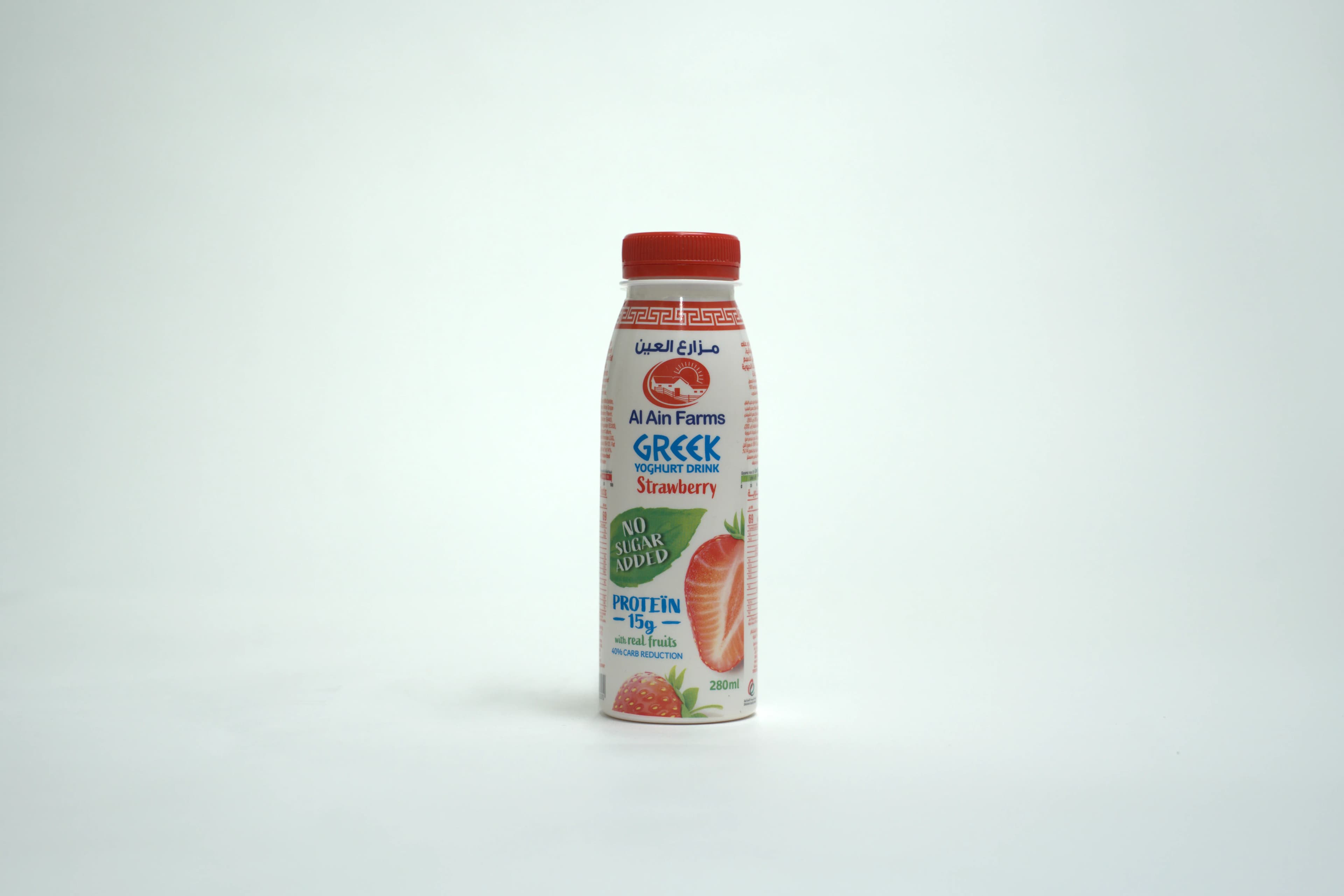 Al Ain Farms Greek Yoghurt Drink Strawberry 280 ml