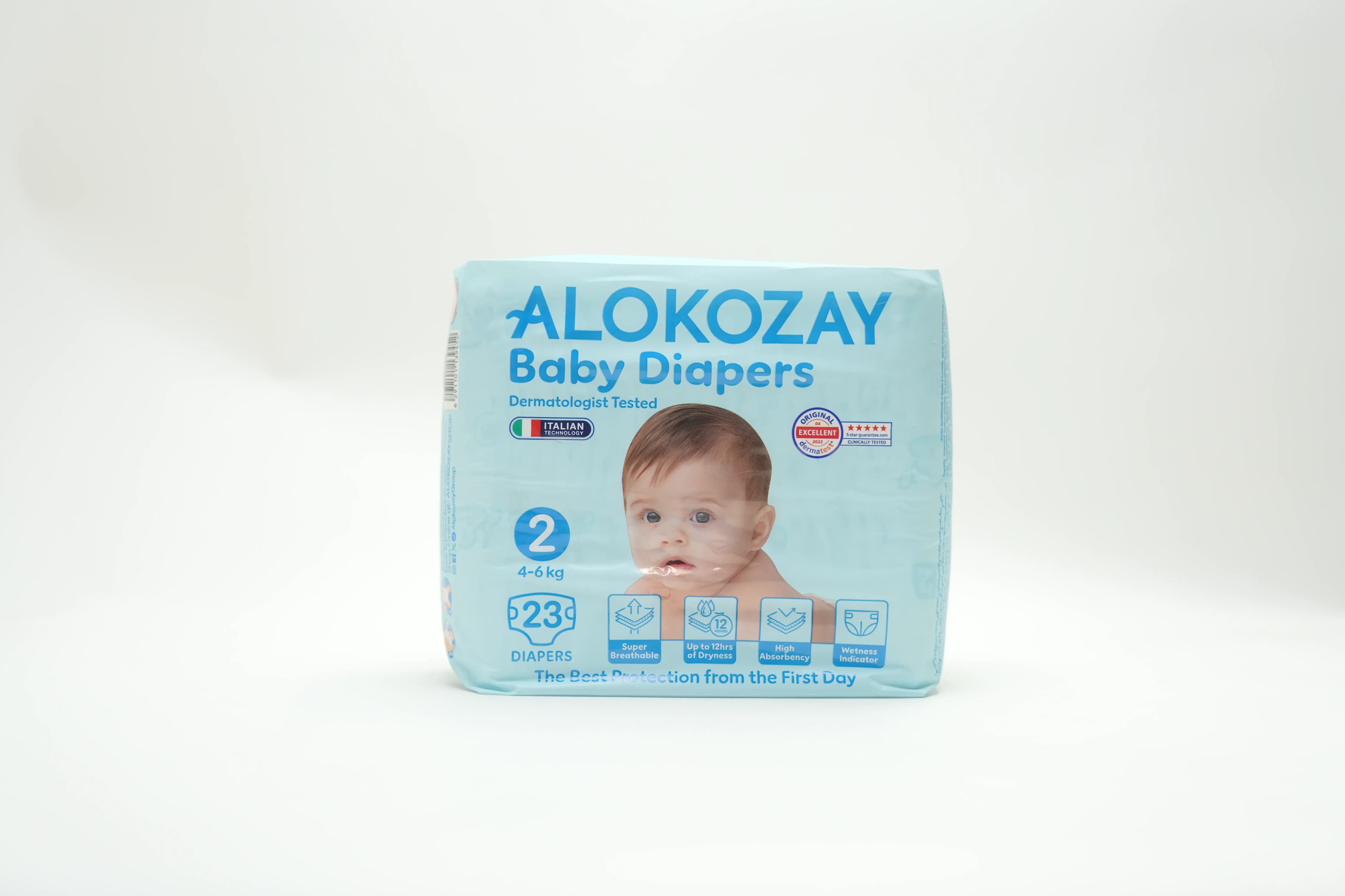 Alokozay Premium Baby Diaper Size 2 23 pcs